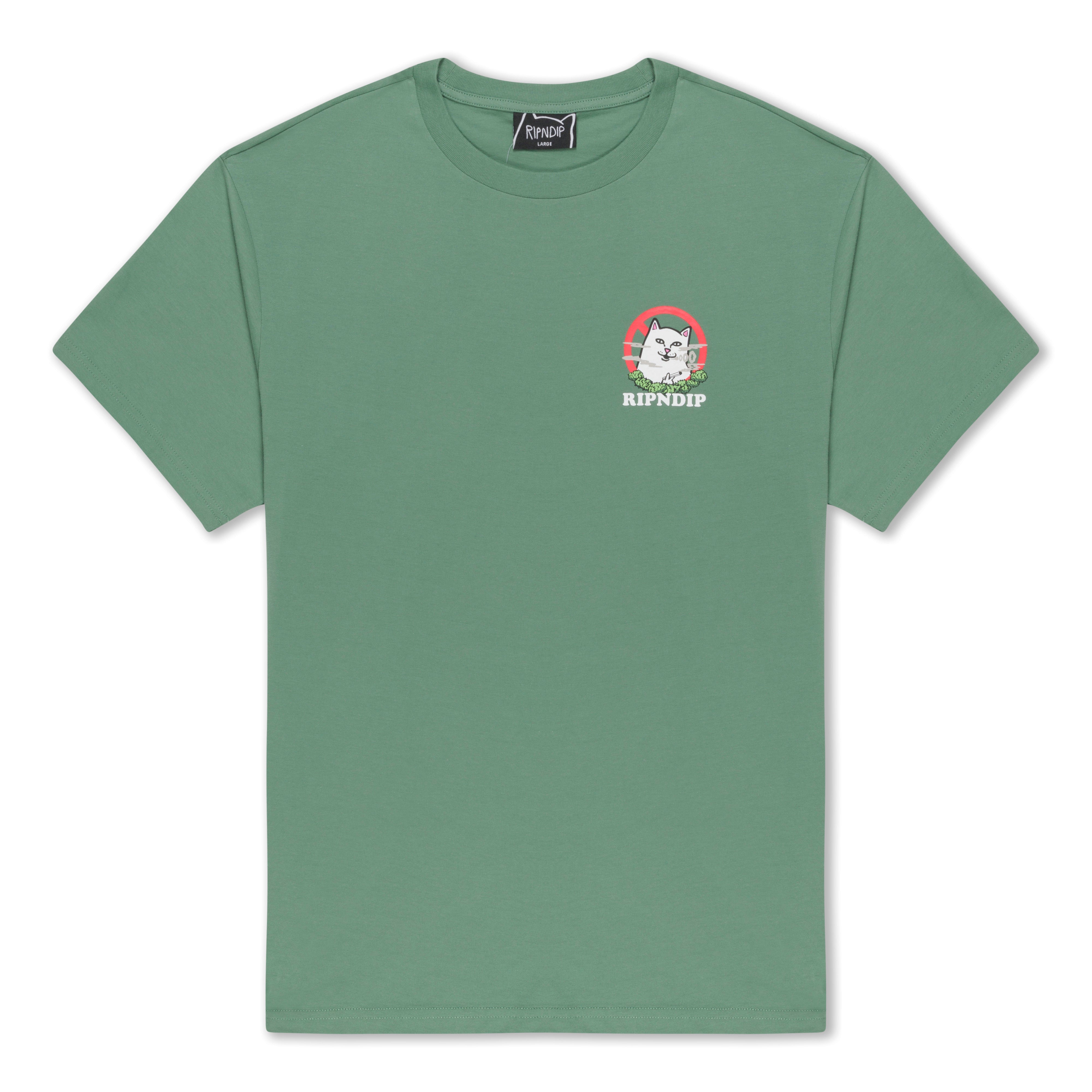  No Smoking Tee (Light Olive)、mySite、merchandisen
