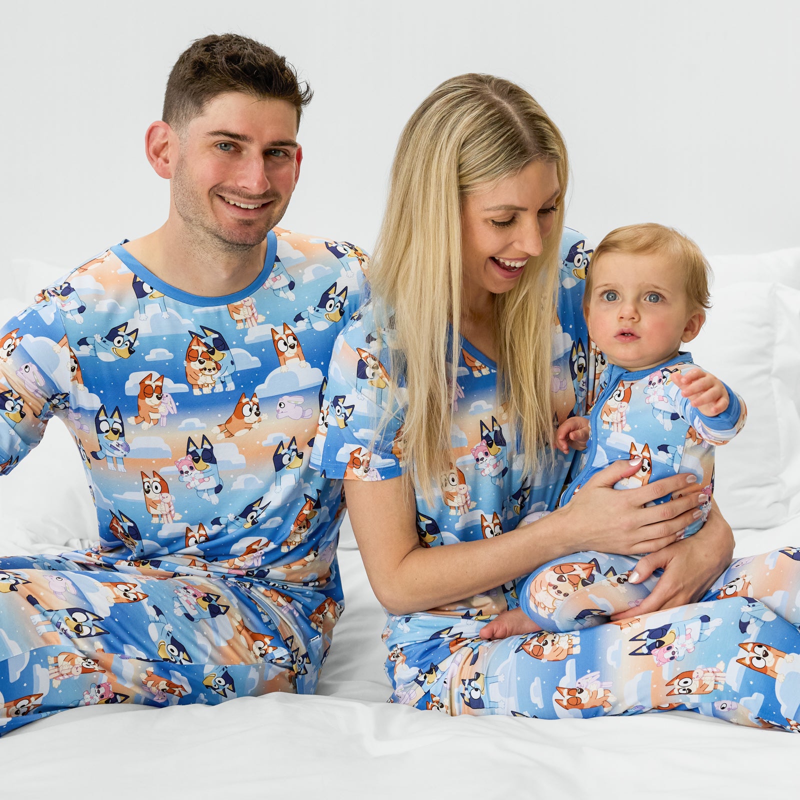 Bluey Blue Sleepytime Women's Pajama Pants、mySite、g9winljtr