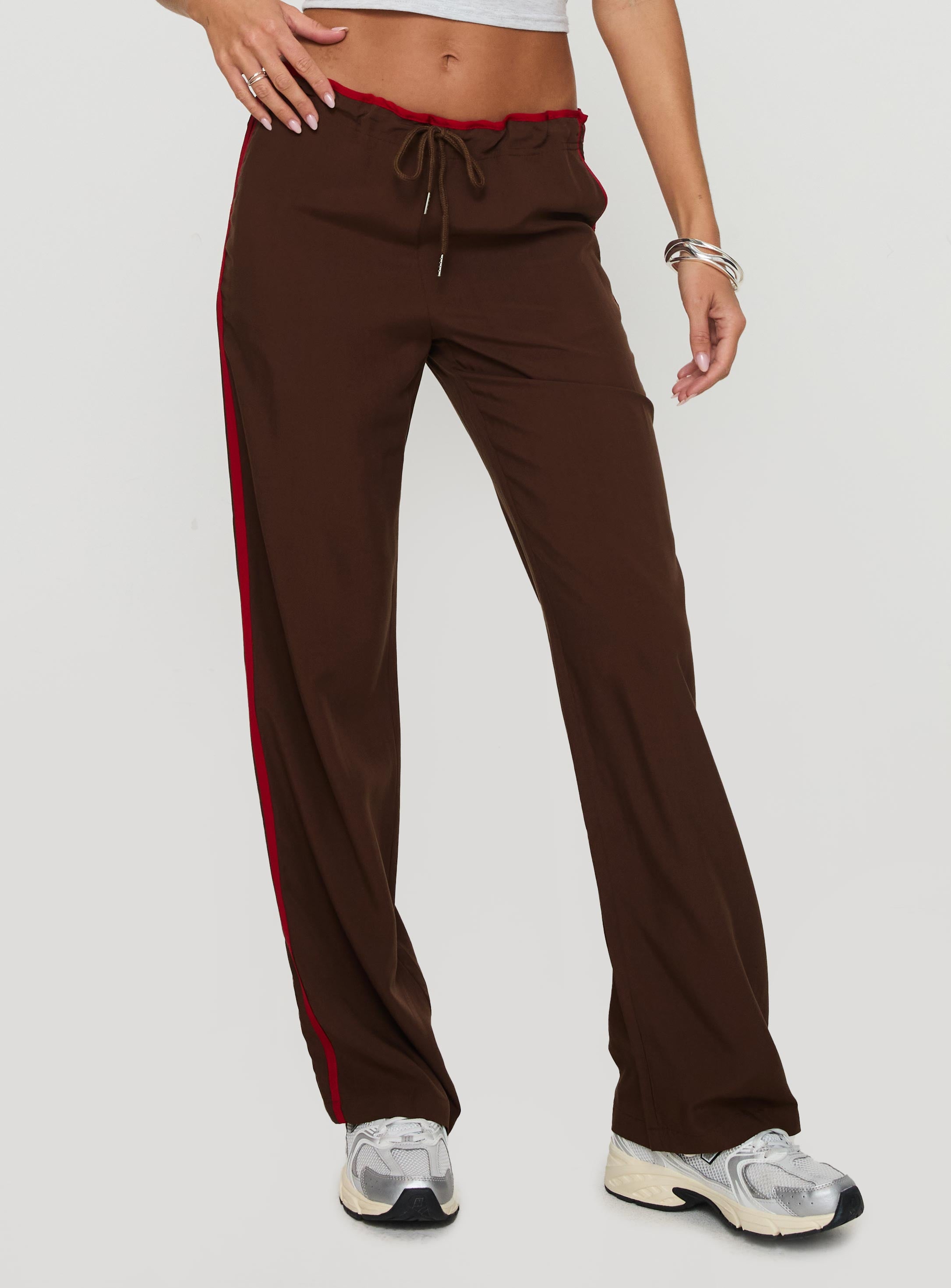 Maranie Pants Brown / Red、mySite、solidvoid