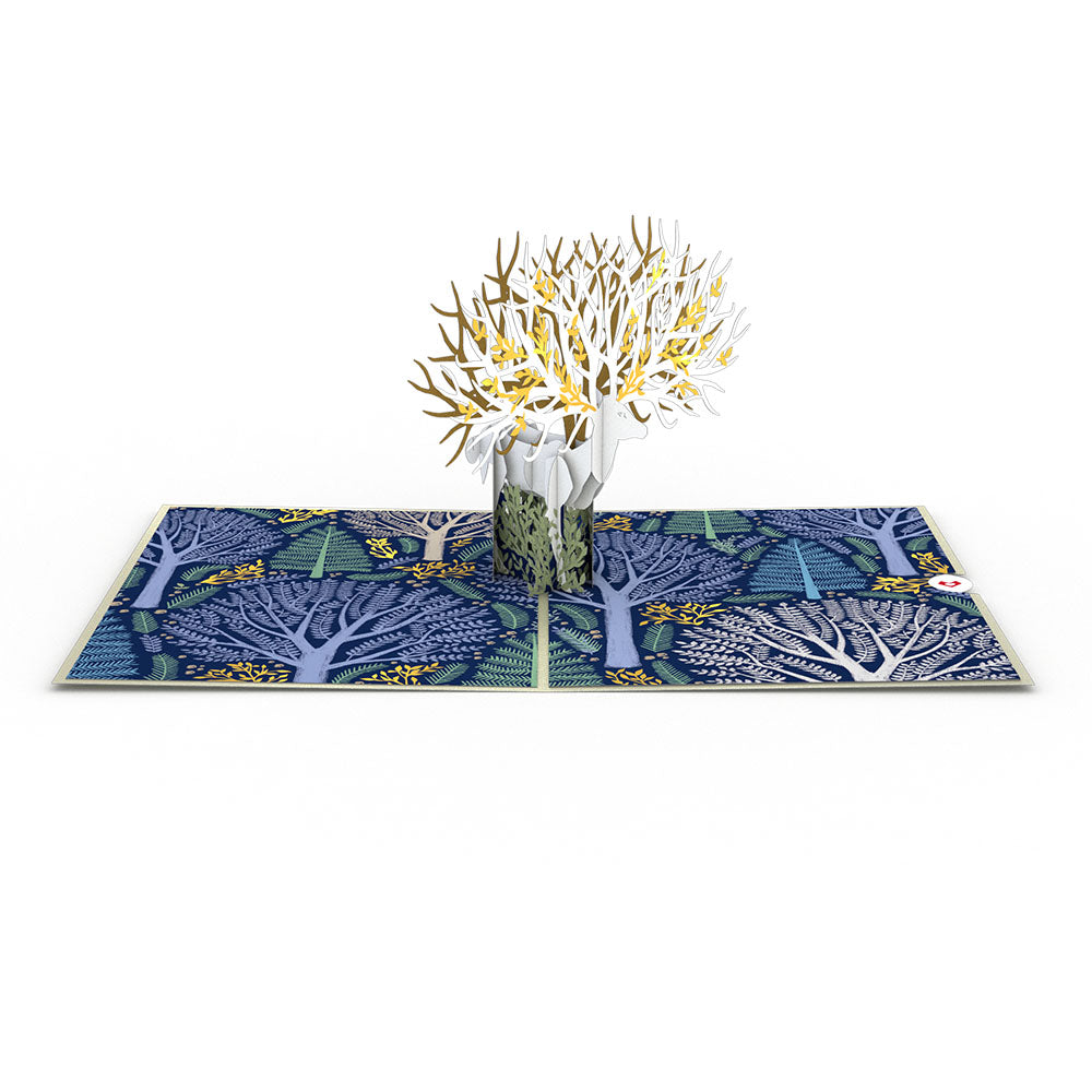 Surreal Deer Pop-Up Card、mySite、solidvoid