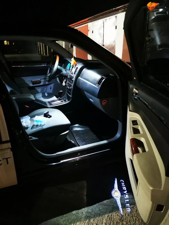 2x Chrysler door light (plug&play)、mySite、nflplayoffbracketp