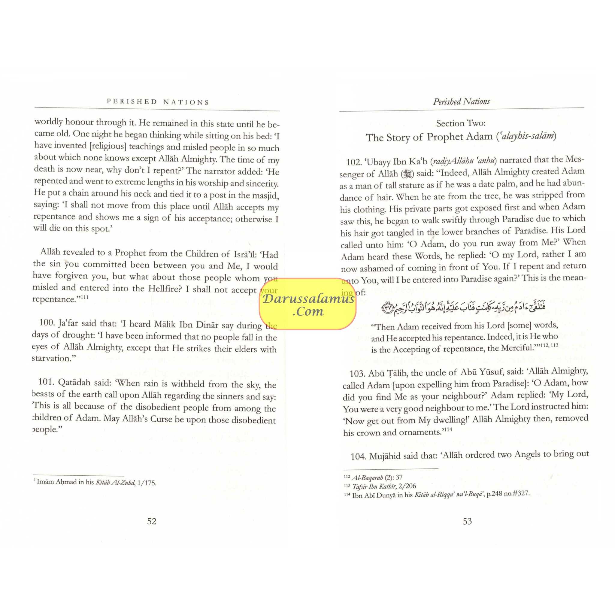 Perished Nations- Book of Penalties By Al-Hafiz Ibn Abi Al-Dunya、mySite、topwebapps