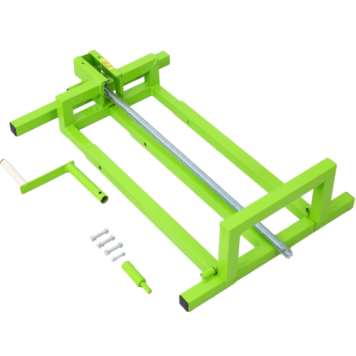 Easy Lawn Mower Lift for Riding Tractors , 800 Lbs Capacity Lawn Tractor Lifter, Ride-on Mower, Cleaning Aid, Universal, Lawn Tractor Lift, Lawn Tractor + 45° Tilt Adjustable, green、、eastwooduniform