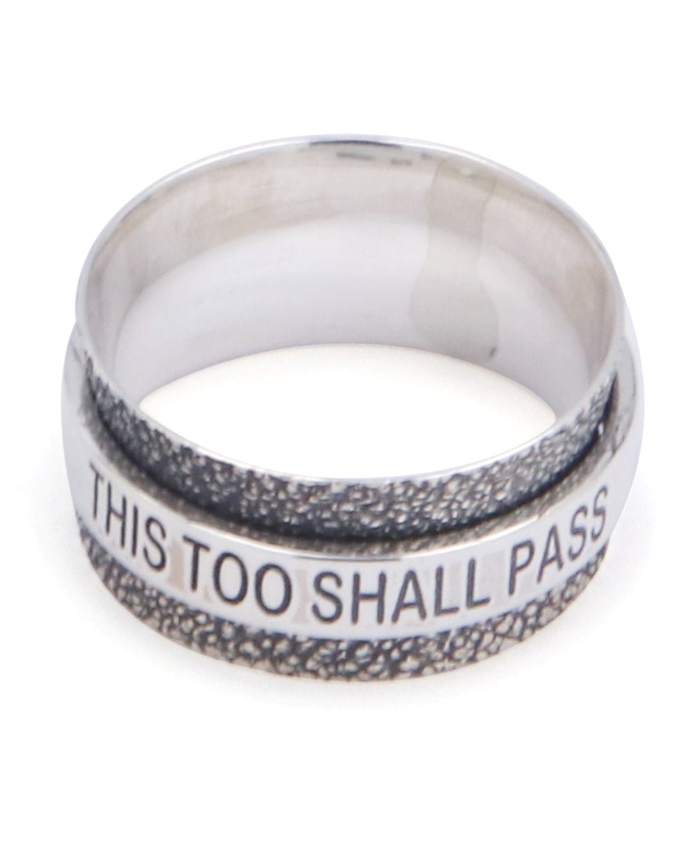 This Too Shall Pass Spinning Meditation Ring、mySite、topwebapps