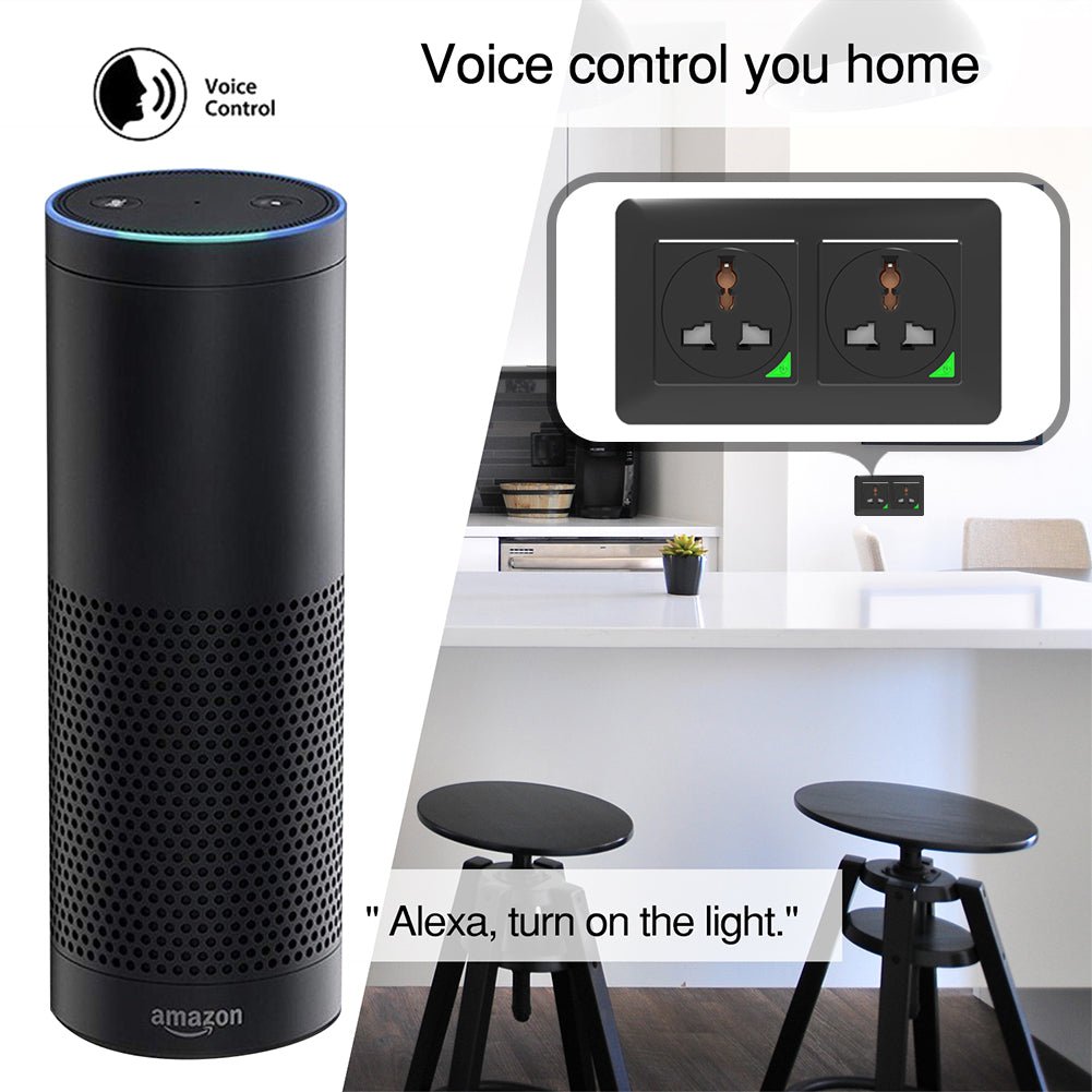 WiFi Smart Light Wall Switch Socket Outlet Push Button Universal Version、mySite、fannypackpong