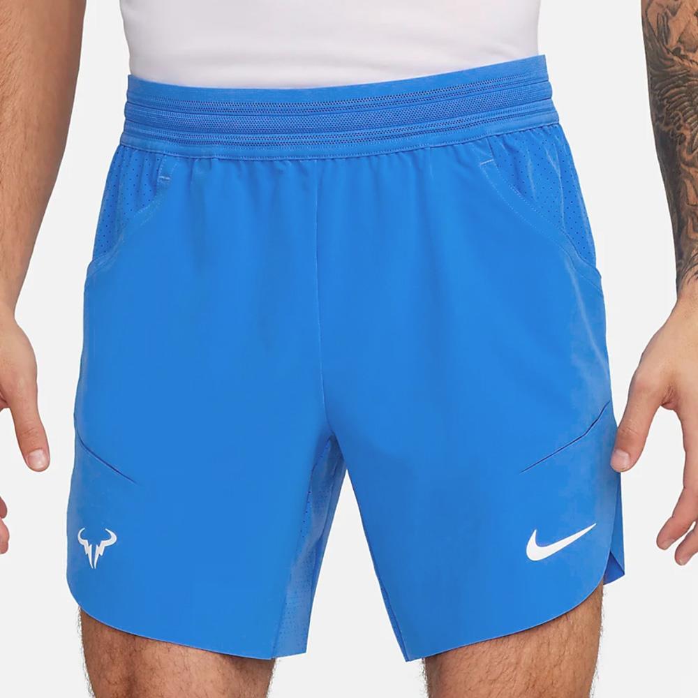 Nike Men's Rafa Advantage 7 Short - Light Photo Blue
