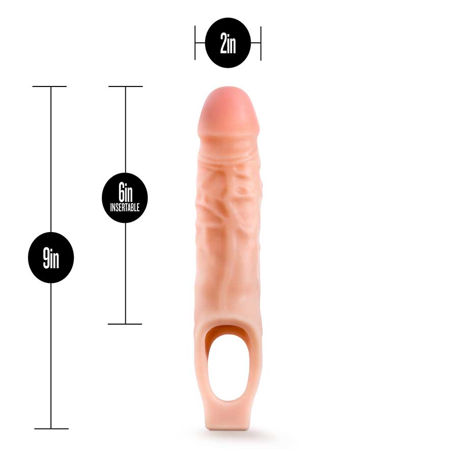 9 Inch Performance Penis Sleeve by Blush Novelties、mySite、bottomscart
