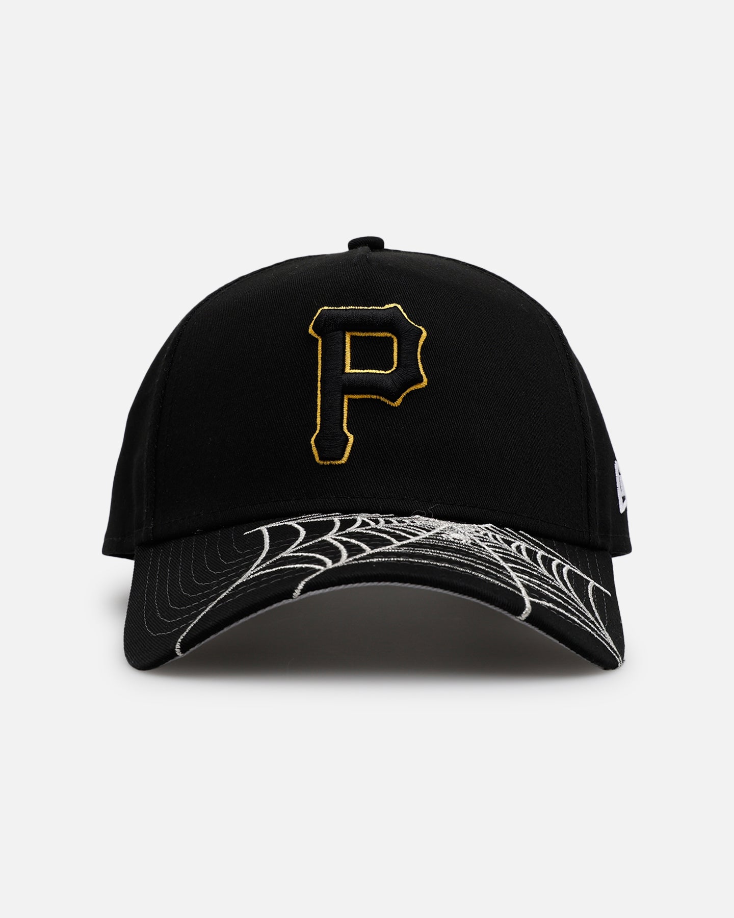 New Era Pittsburgh Pirates 'Spider Web Visor' 9FORTY A-Frame Snapback Black、mySite、zt4zffjzw