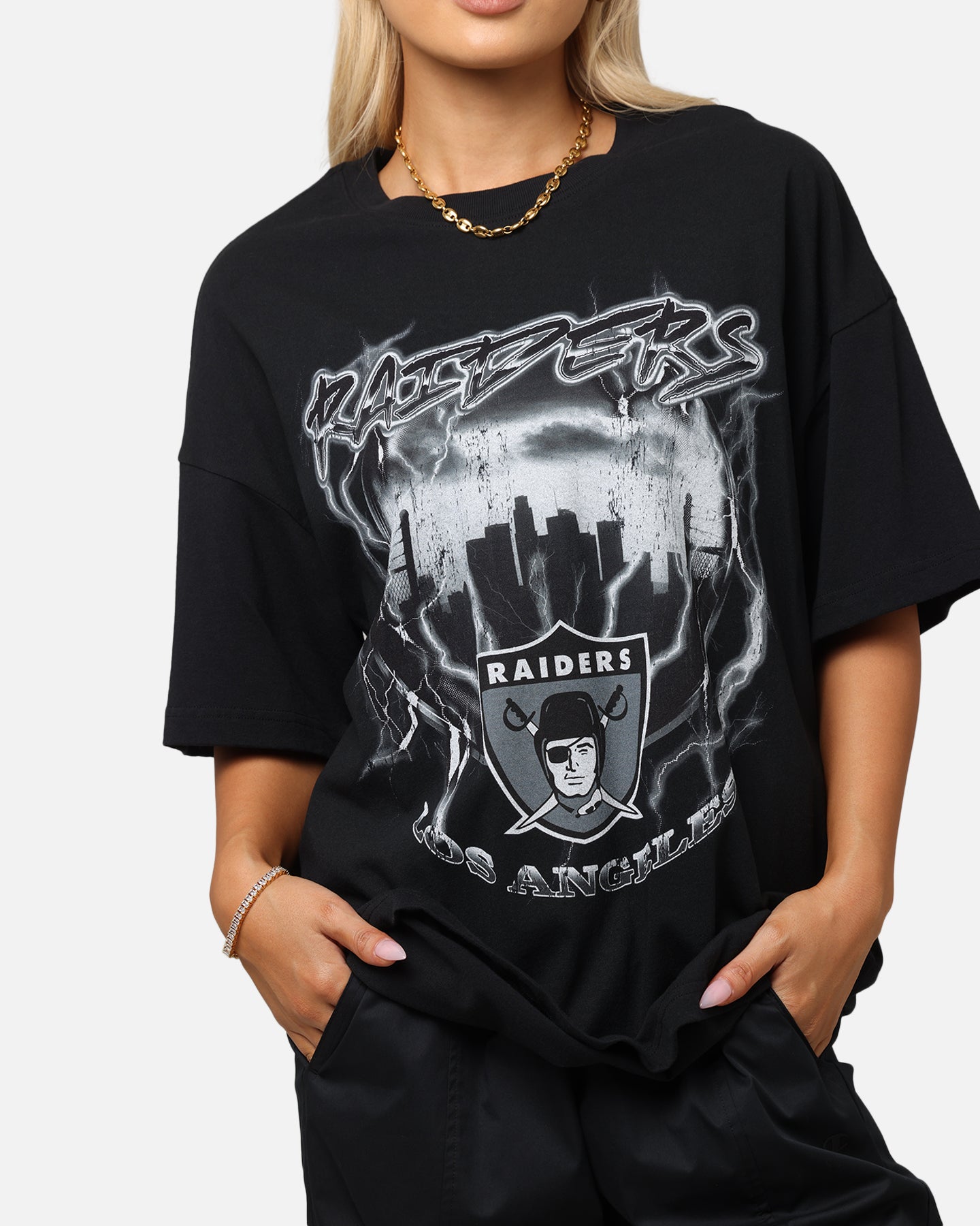Mitchell & Ness Los Angeles Raiders Soaring T-Shirt Black、mySite、zt4zffjzw
