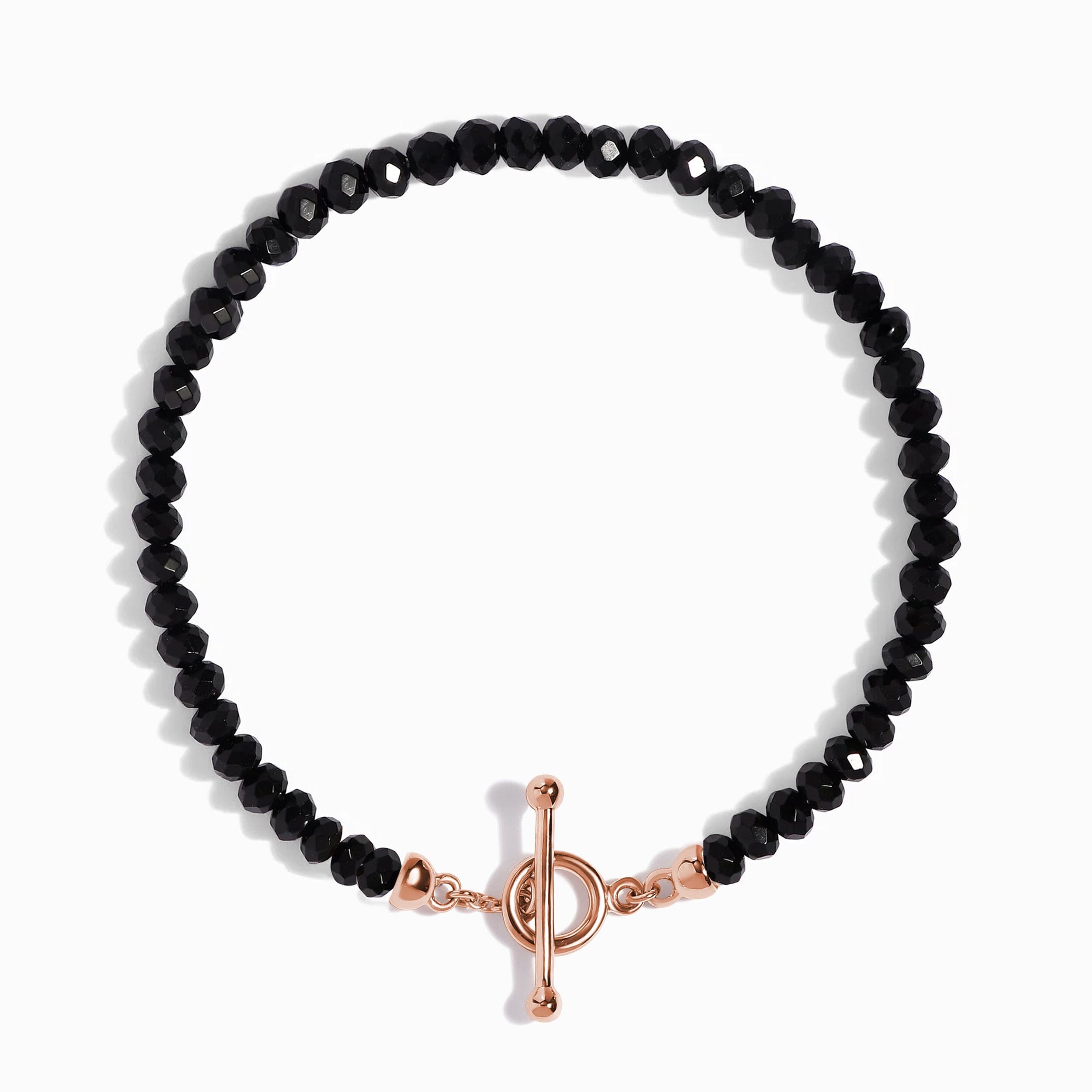Black Obsidian T-Lock Beads Bracelet - Raise Your Vibrations、mySite、hinf8tx79