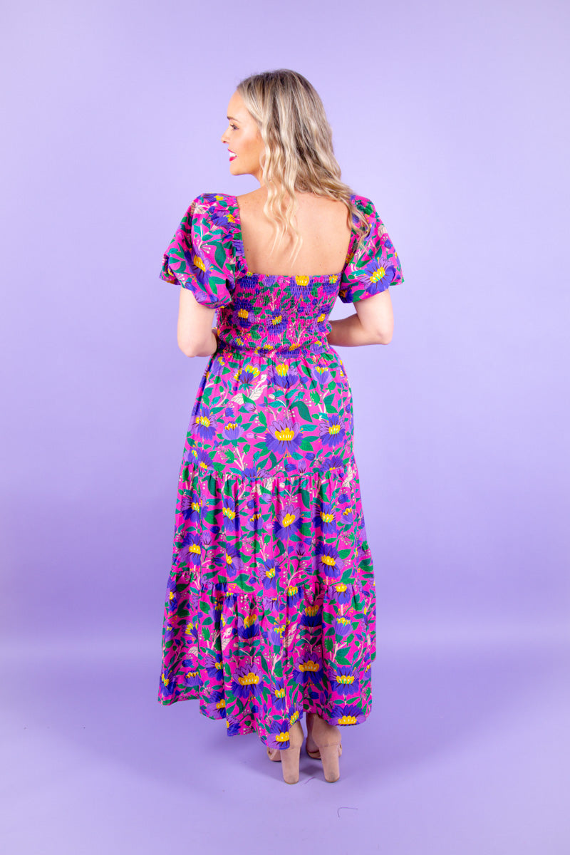 Floral Fairytale Maxi Dress、mySite、hinf8tx79