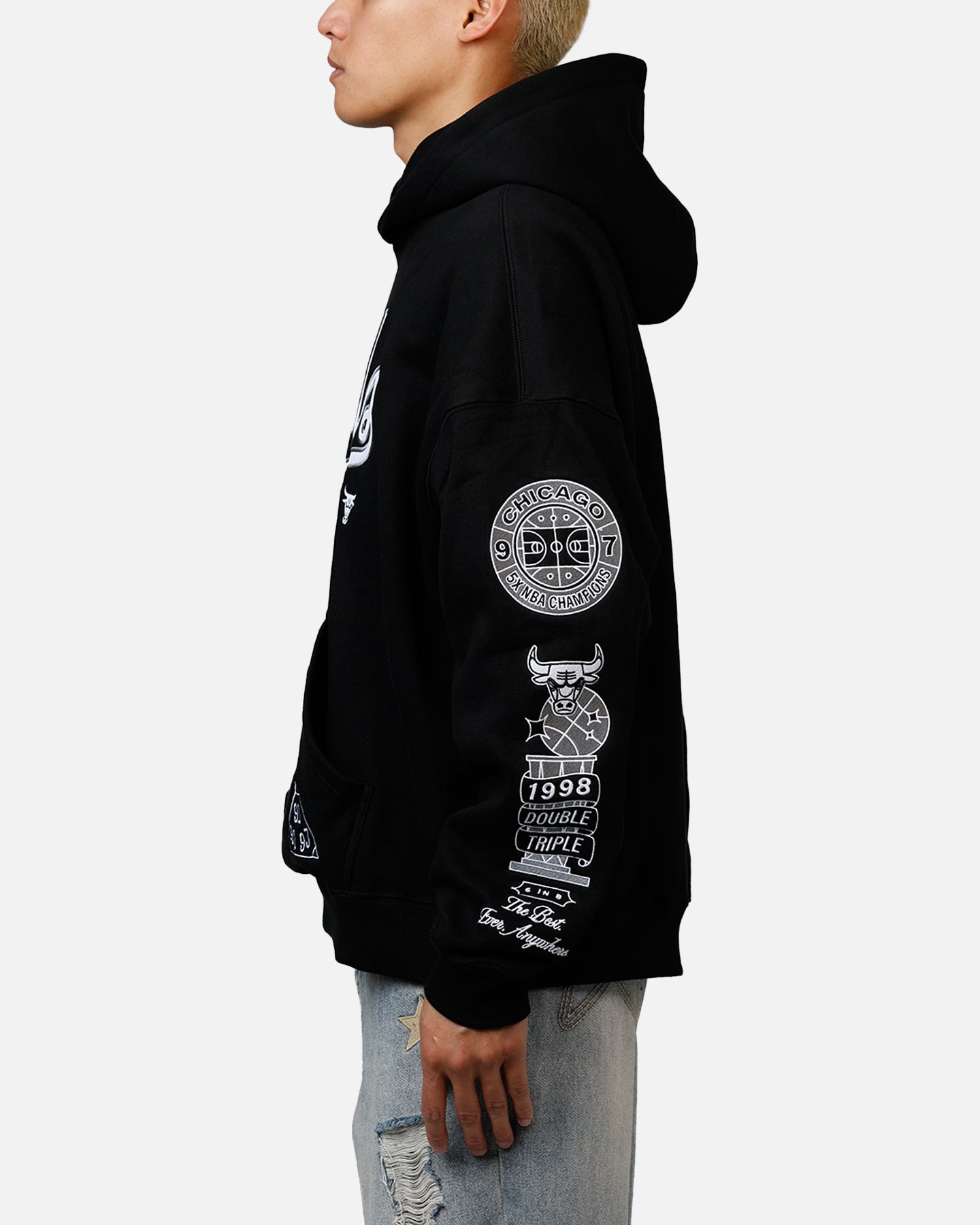 Mitchell & Ness Chicago Bulls The Best Ever Anywhere Hoodie Black、mySite、zt4zffjzw