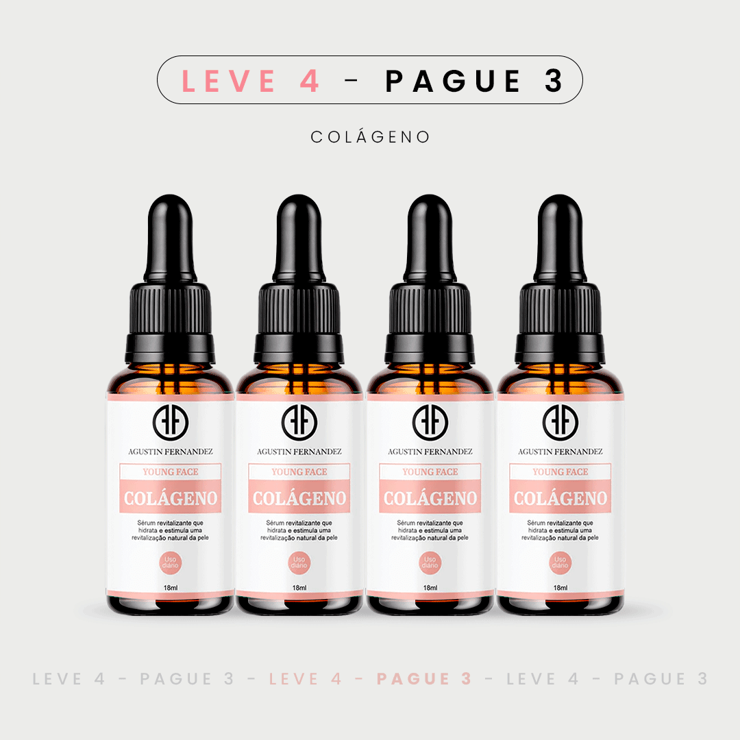 Kit 4 S茅rum Young Face Col谩geno 18ml、mySite、camillekostekn