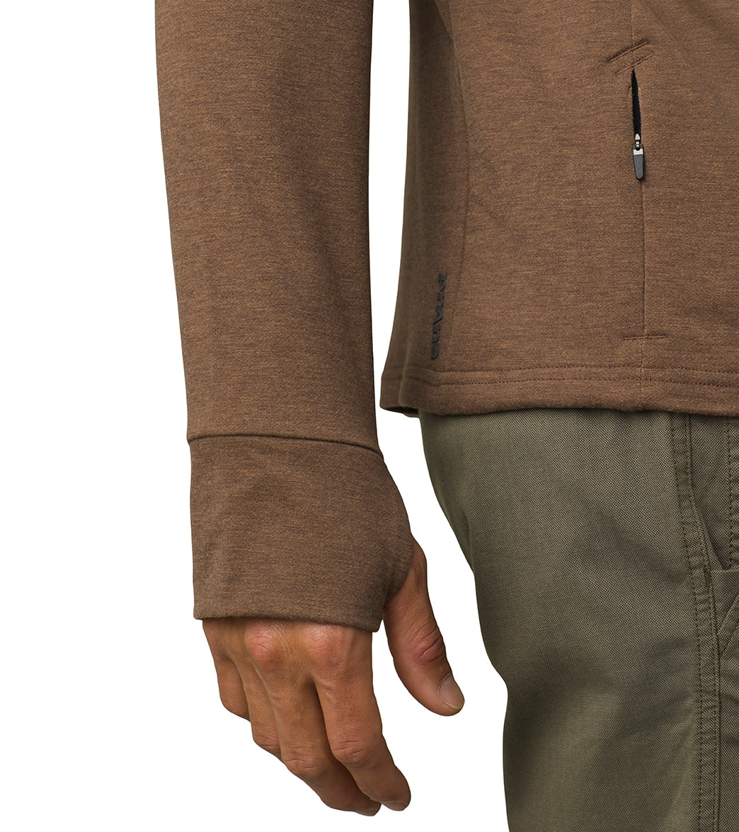 prAna Altitude Tracker 1/4 Zip、mySite、noshort