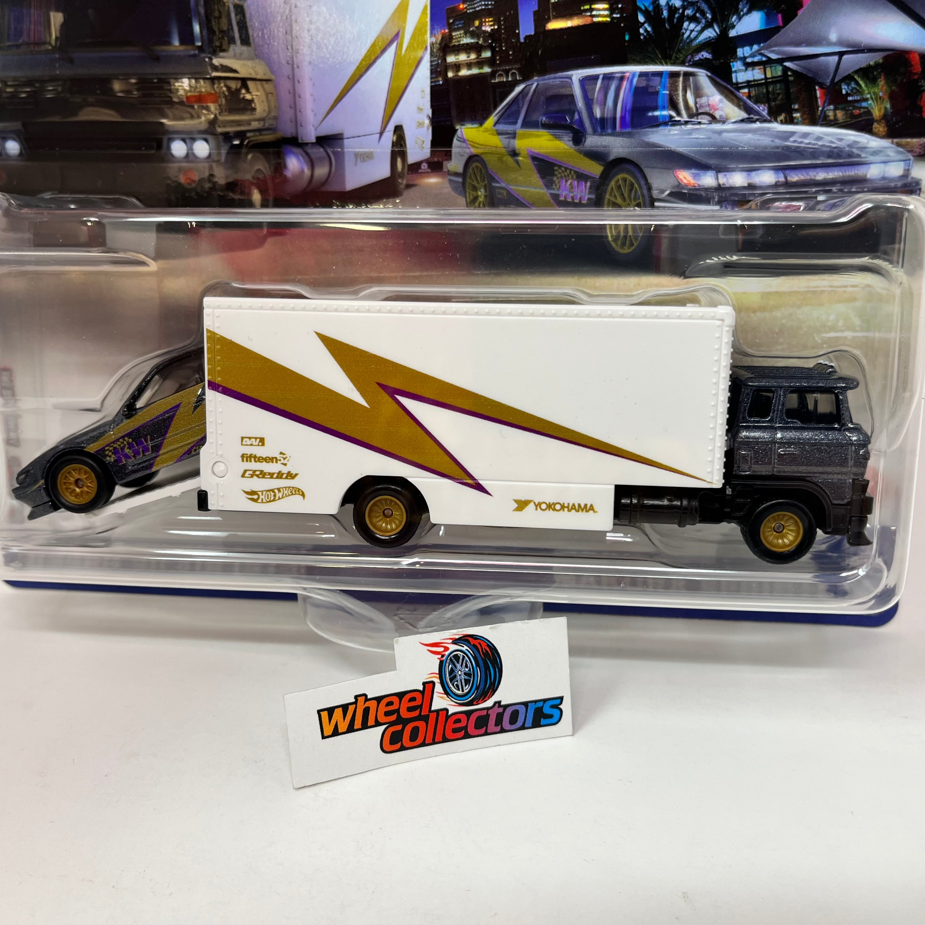 Nissan Silvia S13 & Sakura Sprinter * 2023 Hot Wheels Team Transport Car Culture Case T、mySite、hgirdovlk