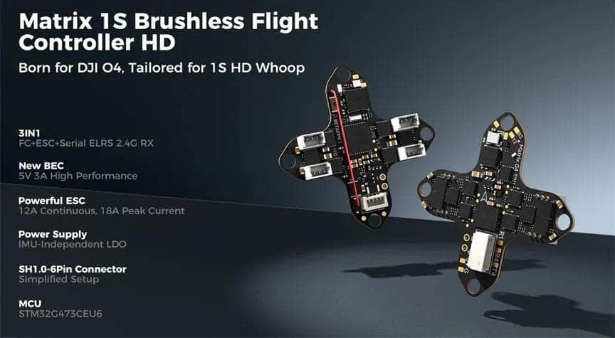 BETAFPV Meteor75 Pro Brushless Whoop HD (No FPV System) - ELRS 2.4GHz