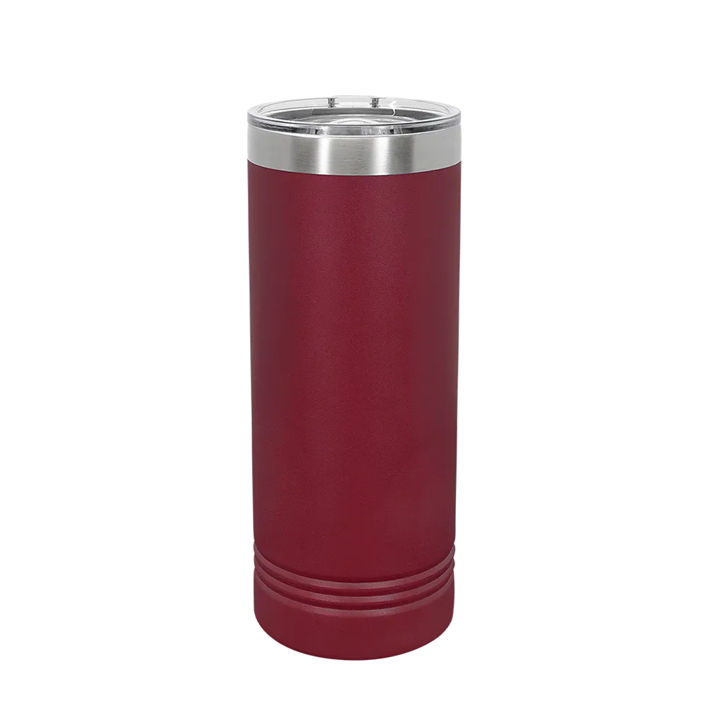 Polar Camel 22 oz Skinny Tumbler w/ Slider Lid、mySite、noshort