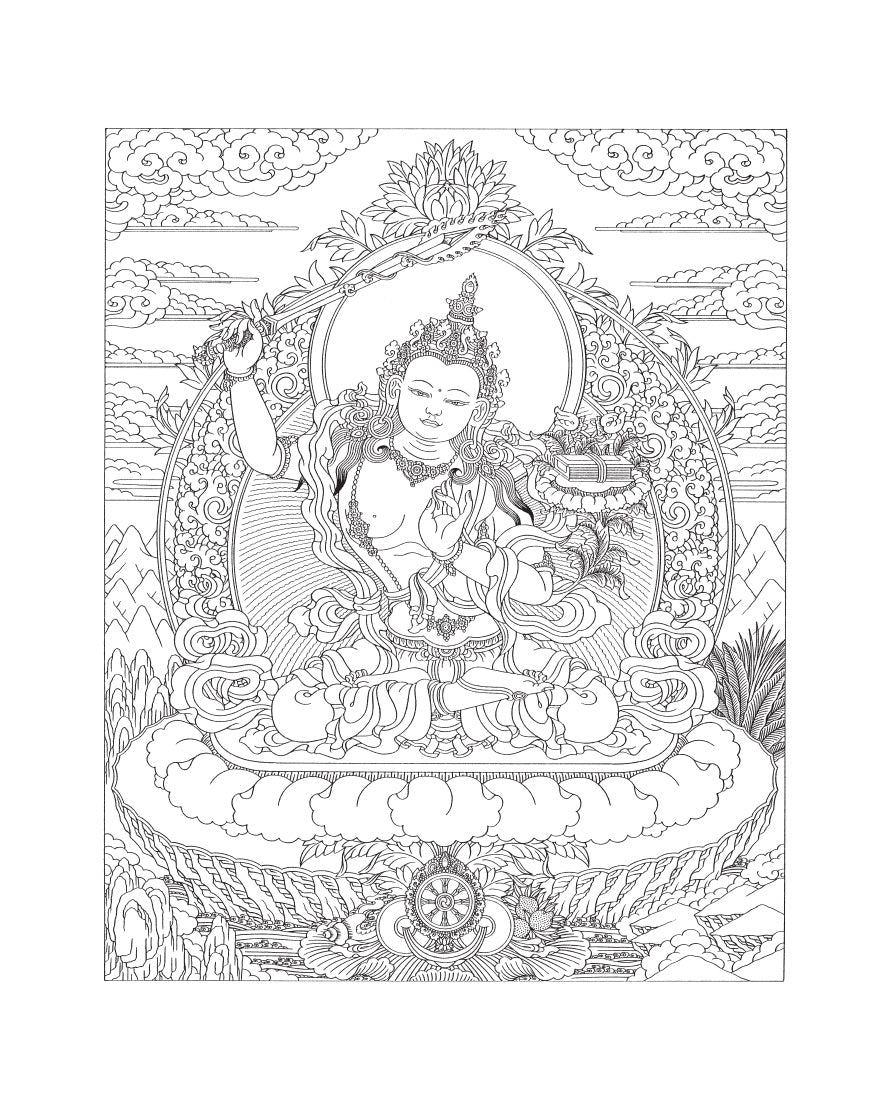 Buddhist Art Coloring Book 2、mySite、topwebapps