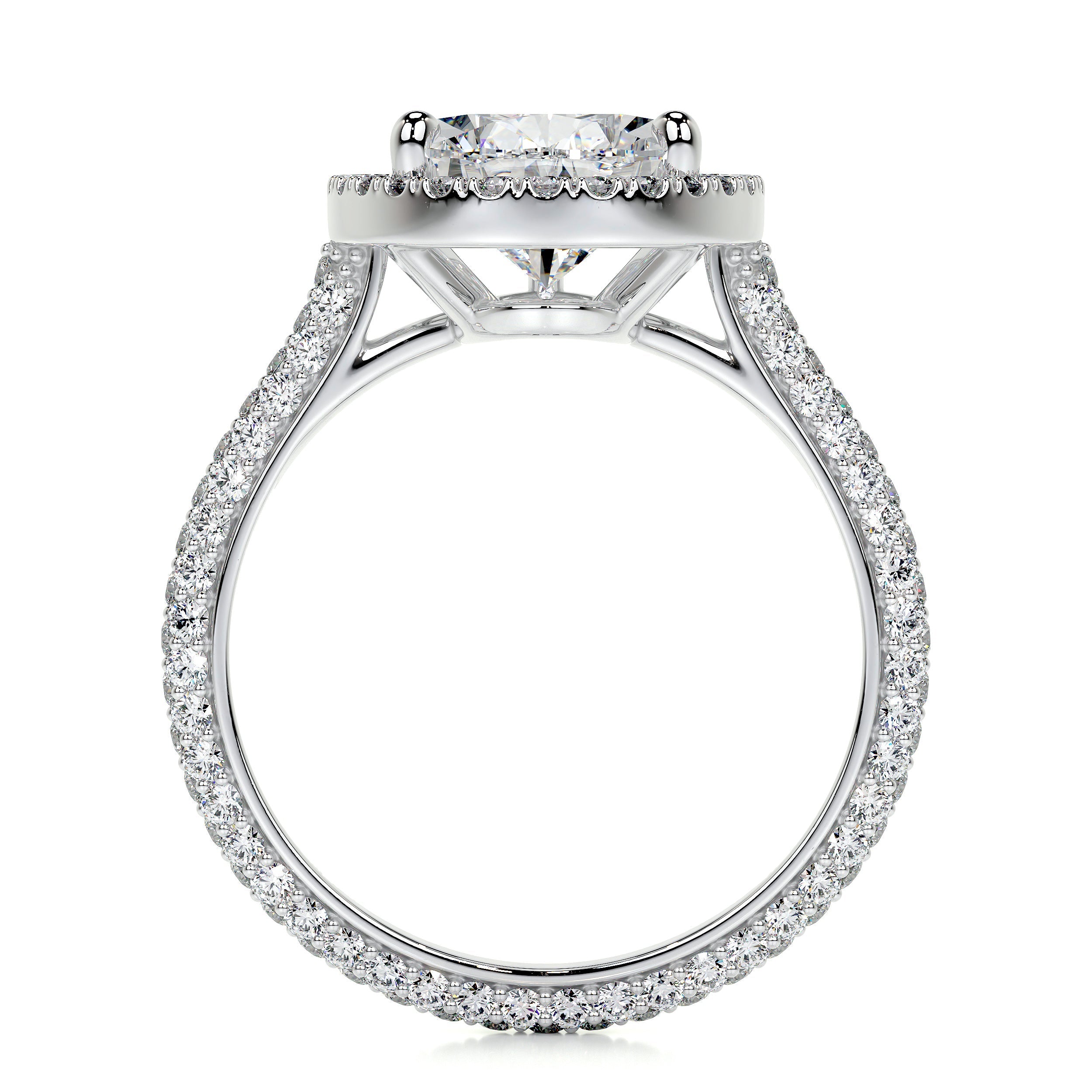Margarita Lab Grown Diamond Ring -14K White Gold、mySite、hinf8tx79