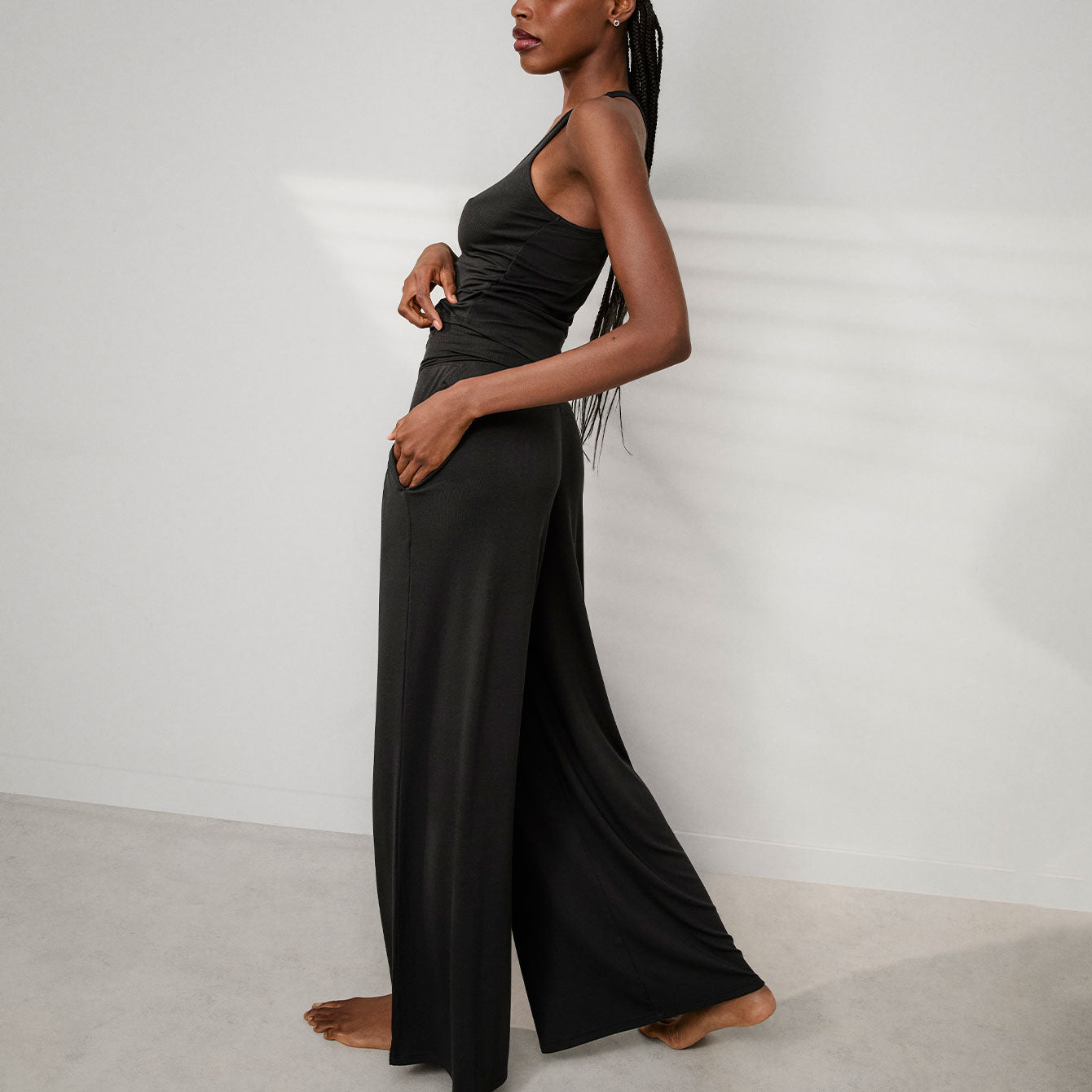 Soft Modal Rib Curved Hem Tank、mySite、bengalsvssteelers