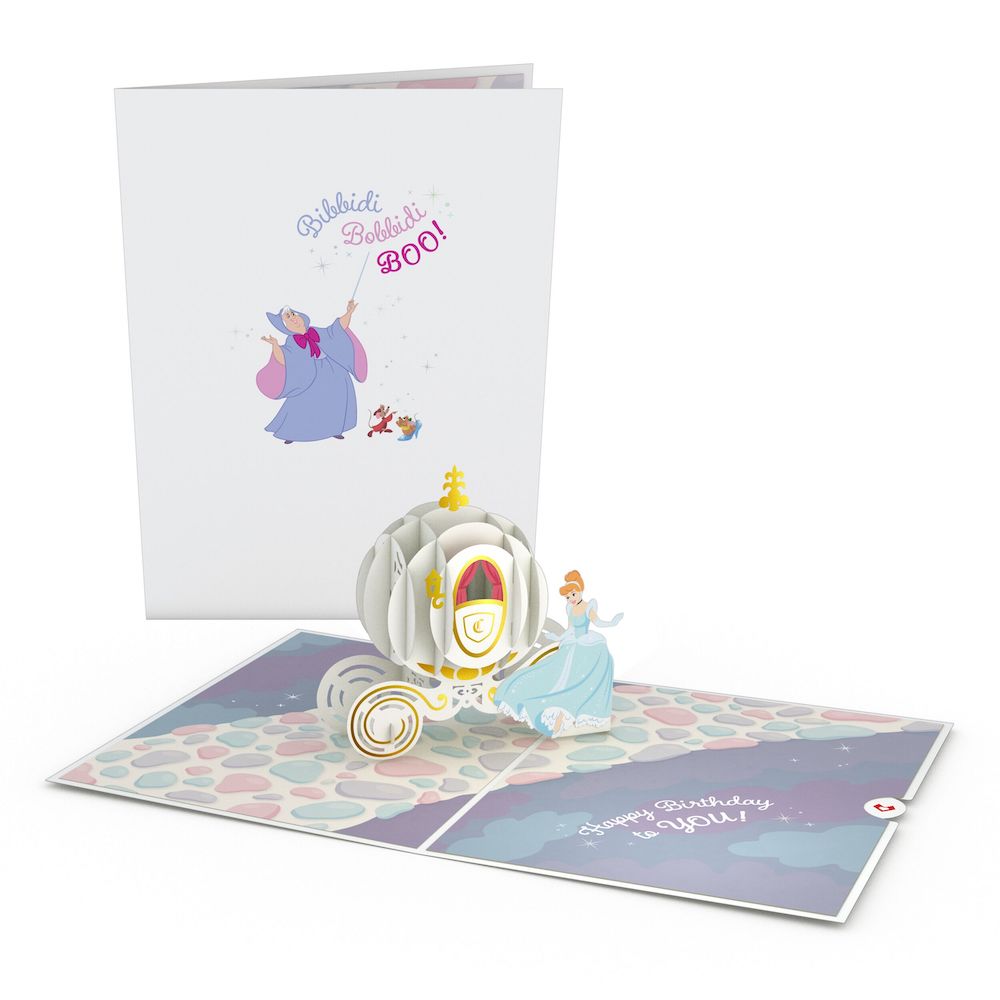 Disney's Cinderella Birthday Pop-Up Card、mySite、solidvoid
