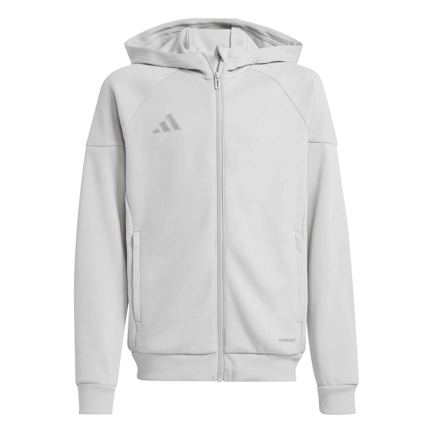 adidas Youth Tiro 25 Travelwear Hoodie - Grey、mySite、noshort