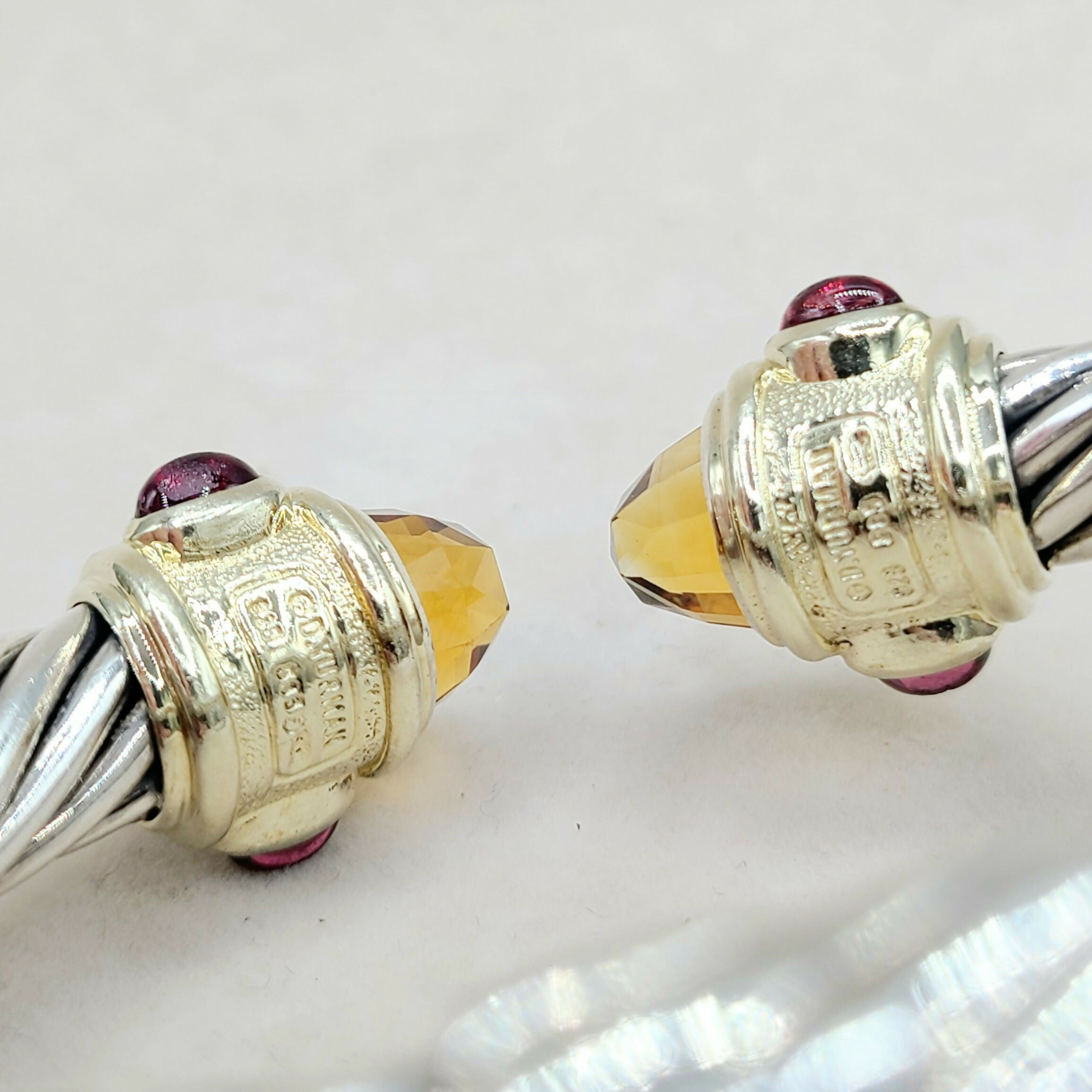 David Yurman Renaissance Bracelet 10mm Citrine & Iolite、mySite、hinf8tx79