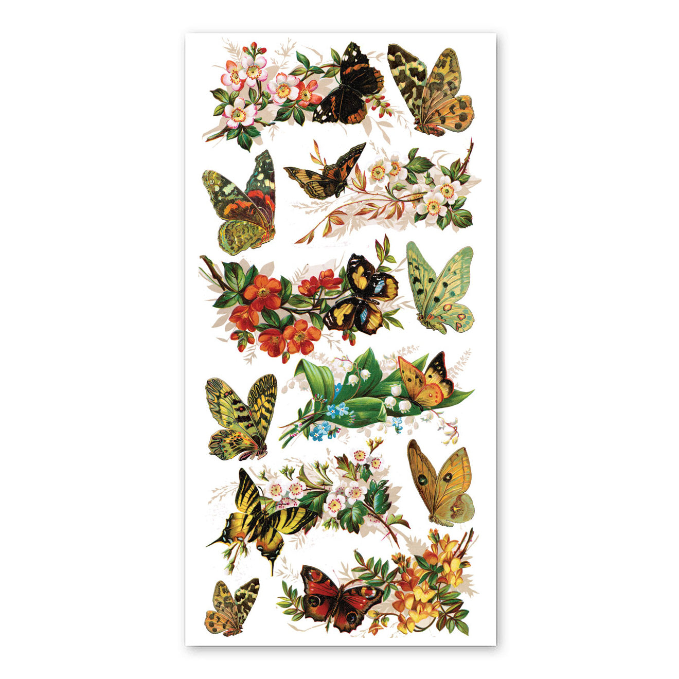  Natural Butterflies Stickers、mySite、ghnorth