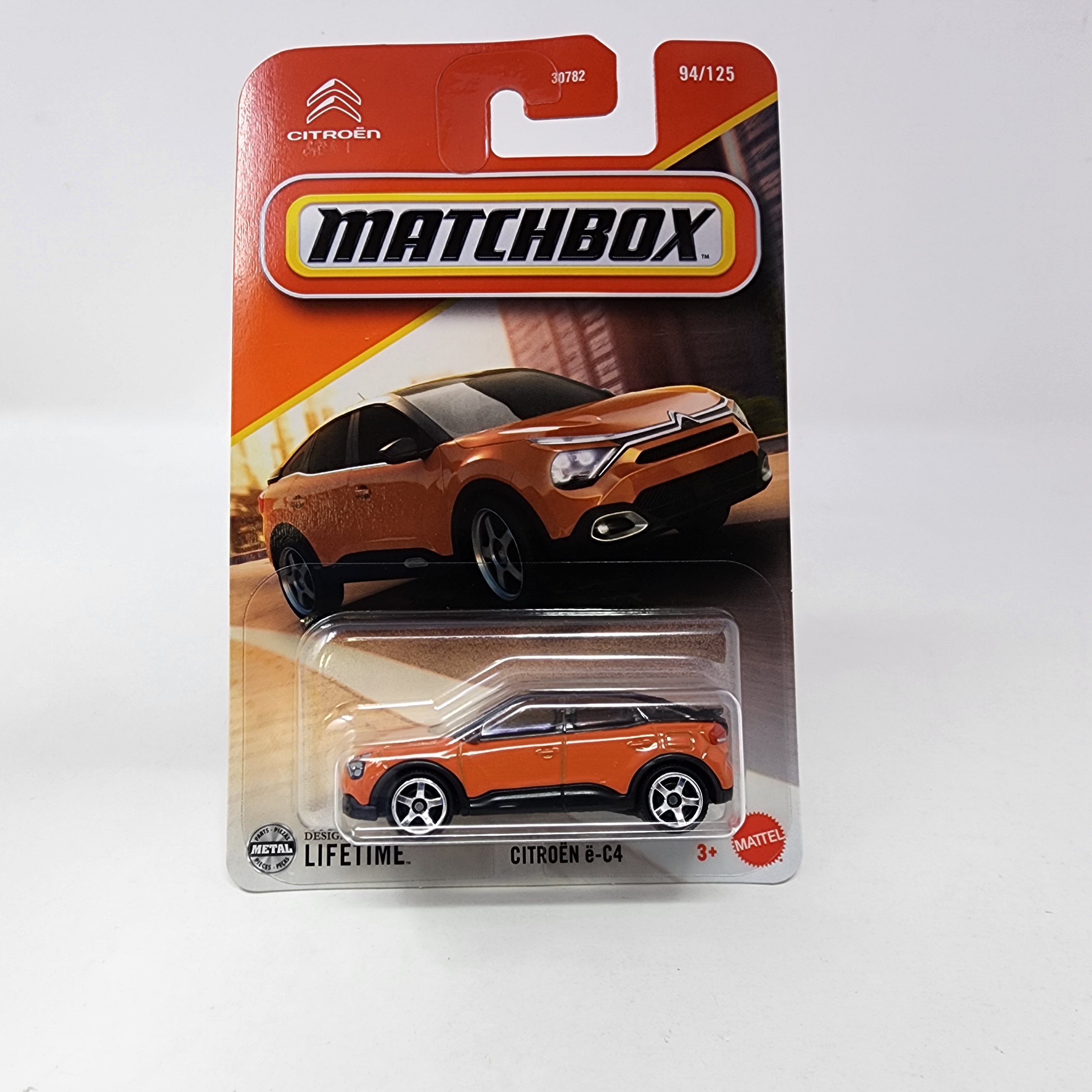 Citroen e-C4 #94 * Orange * 2025 Matchbox Case D、mySite、hgirdovlk
