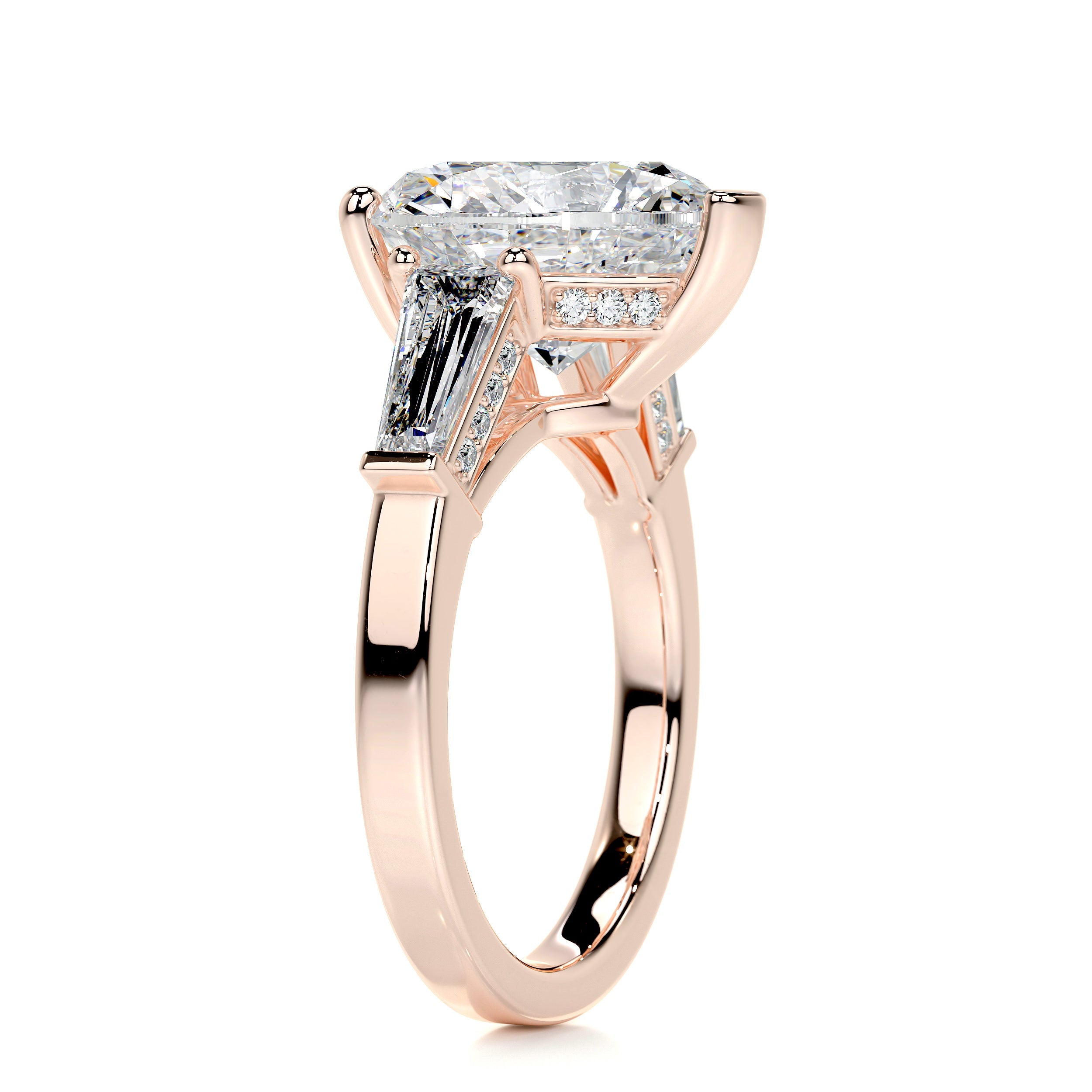Skylar Diamond Engagement Ring - 14K Rose Gold、mySite、hinf8tx79