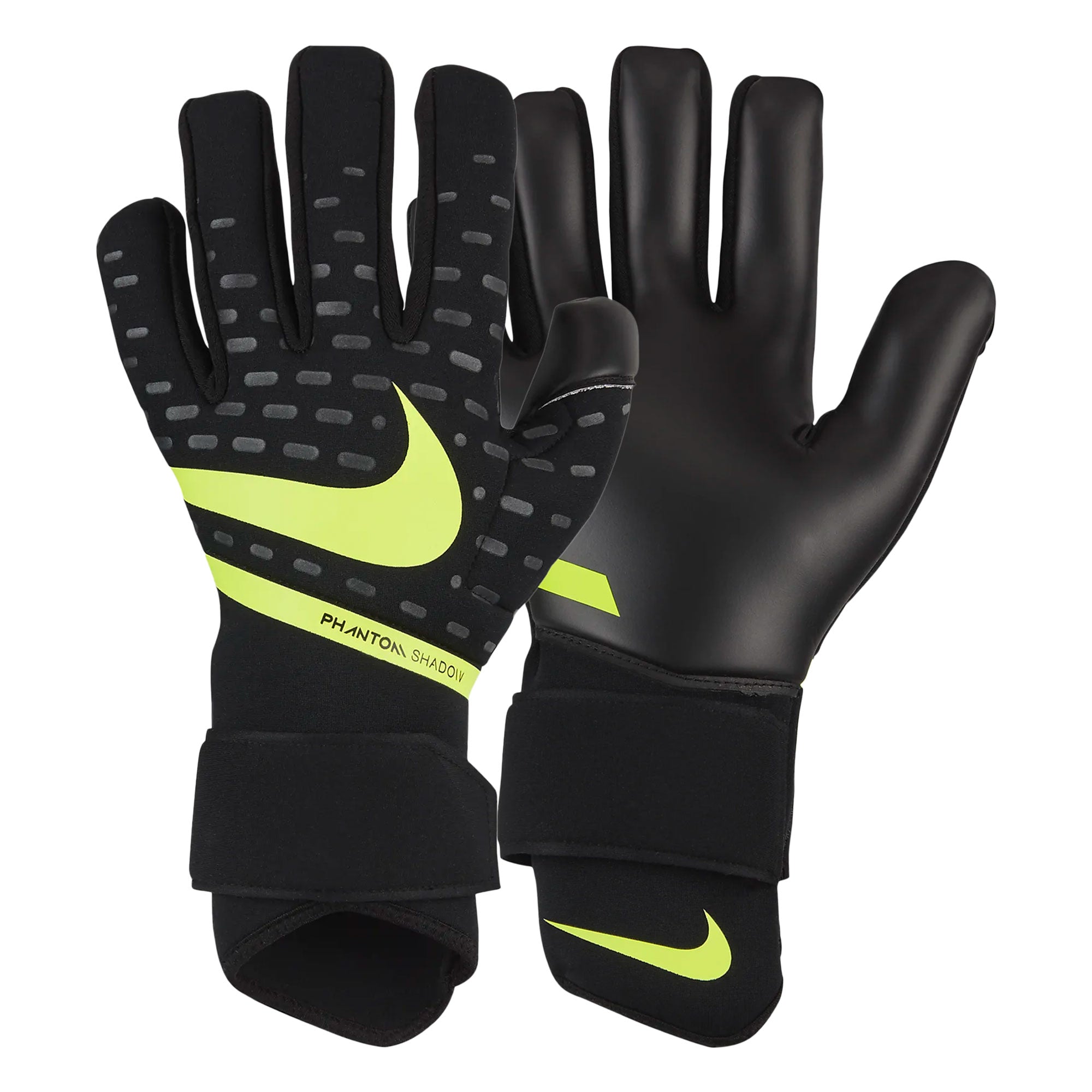 Nike Men's Phantom Shadow Goalkeeper Gloves Black/Volt、mySite、bottomscart
