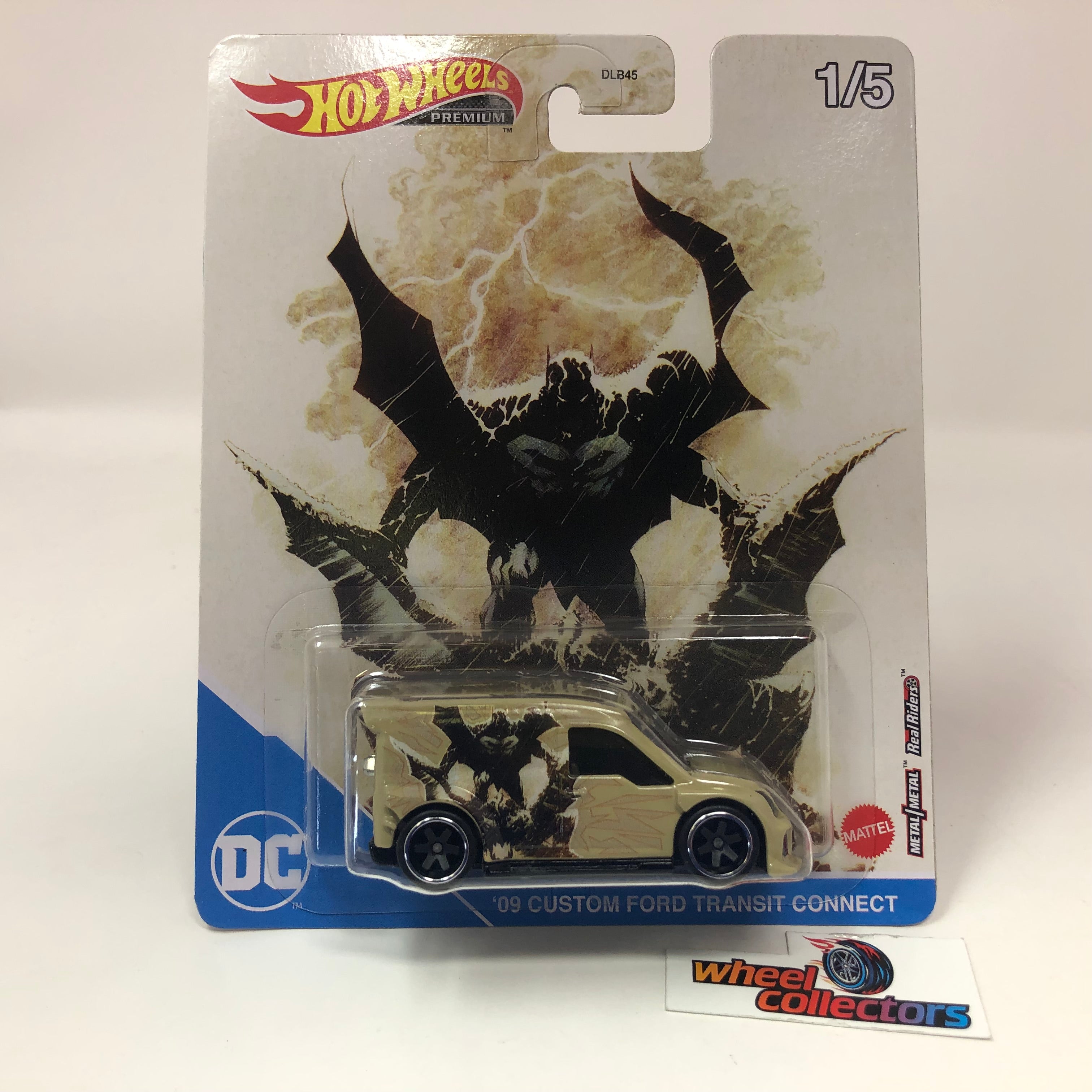 '09 Custom Ford Transit Connect * Hot Wheels Pop Culture DC Comics Case P、mySite、hgirdovlk