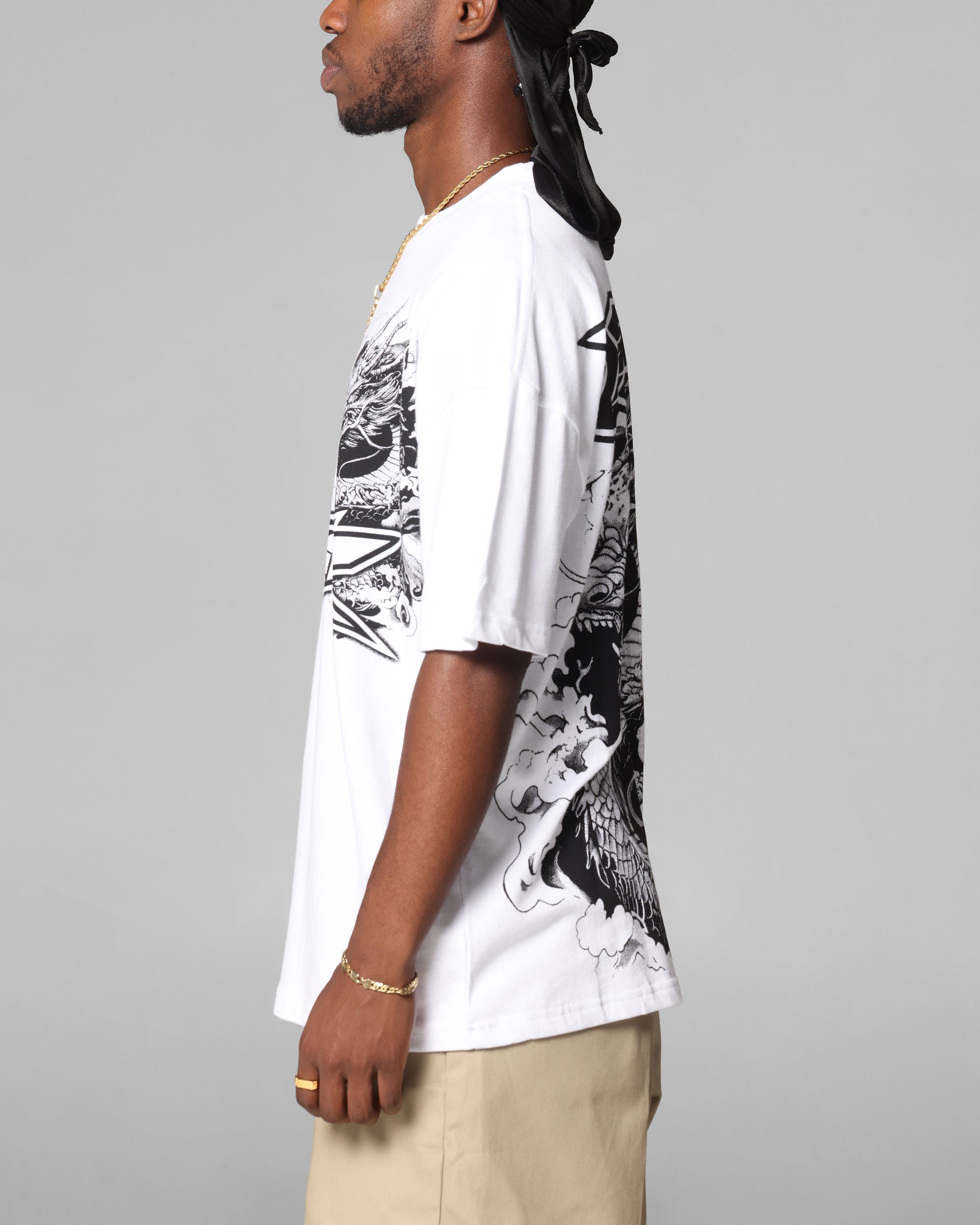 Loiter Draco Born T-Shirt White、mySite、zt4zffjzw