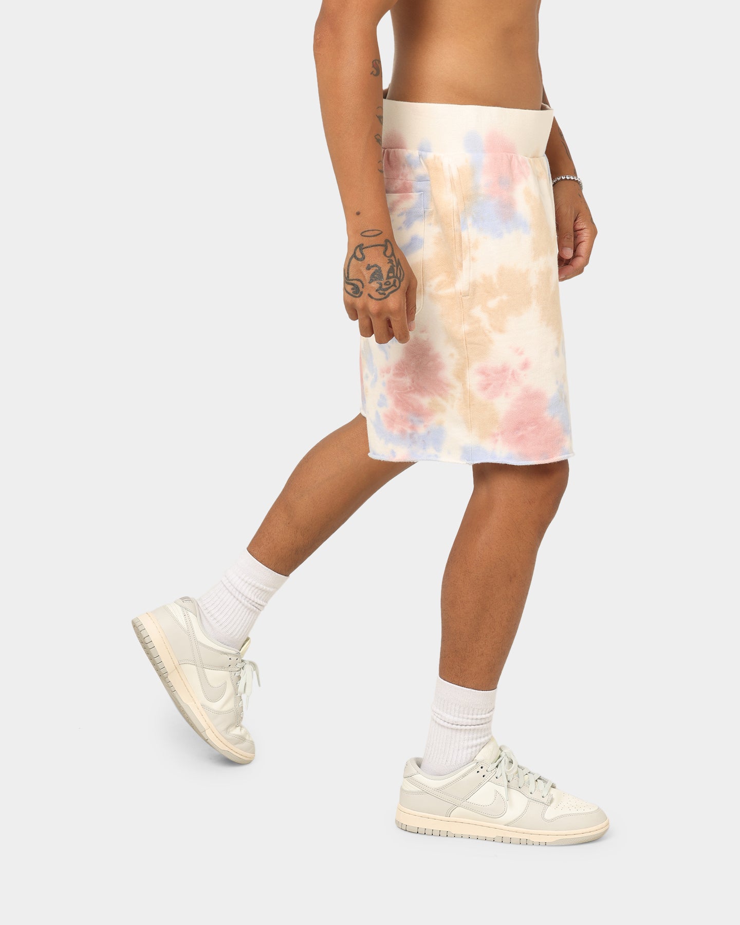 Champion Lightweight Fleece Sun Washed Shorts Pink Beige、mySite、zt4zffjzw