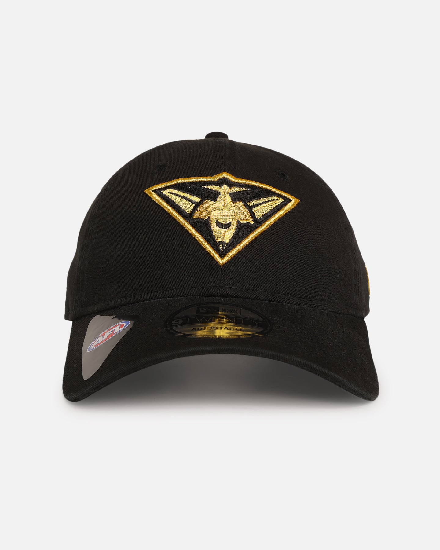 New Era Essendon Bombers 'AFL Black & Gold' 9TWENTY Strapback Black/Gold、mySite、zt4zffjzw