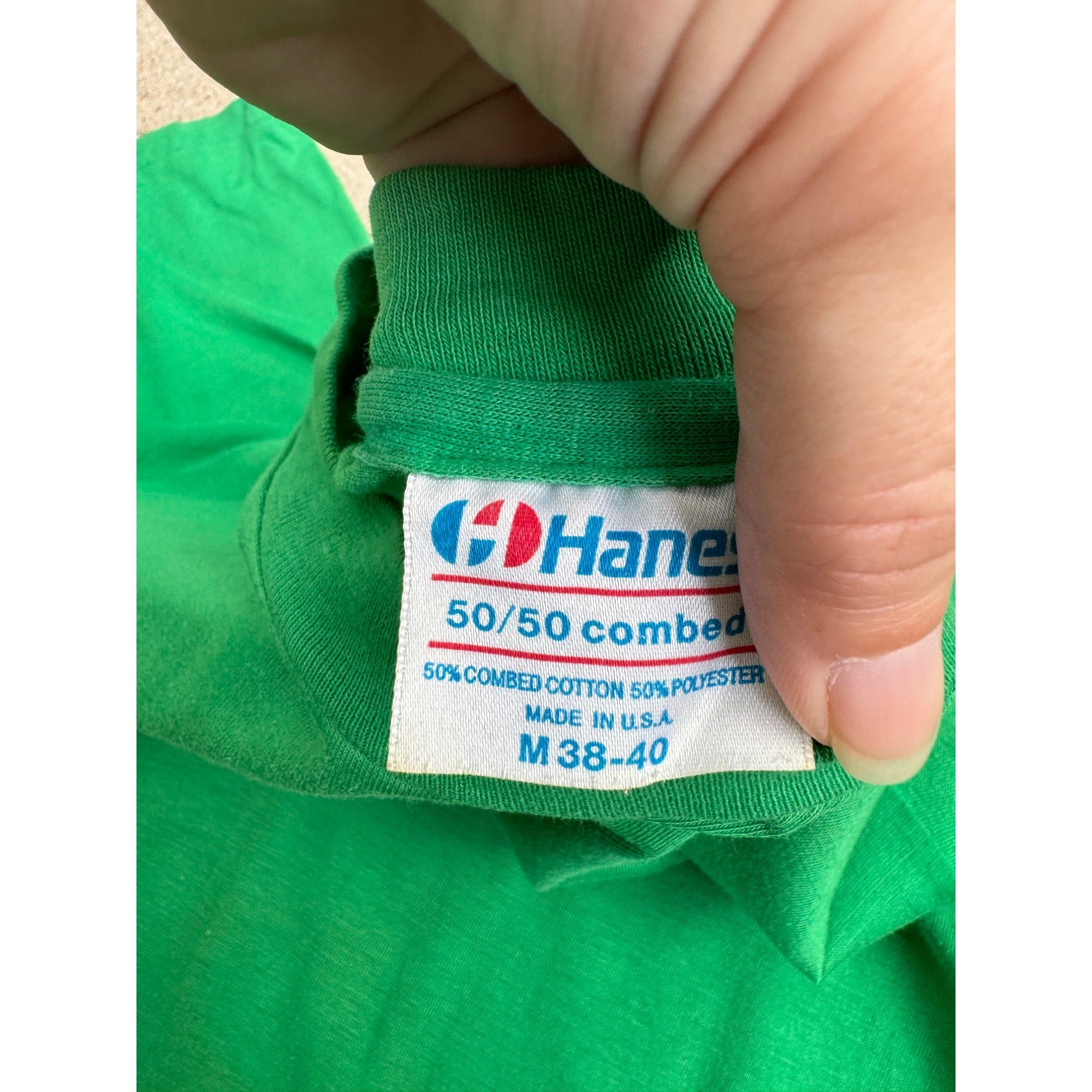 90's Moose Green Animal Single Stitch Graphic Tee T-Shirt Medium、mySite、garagedoors4me