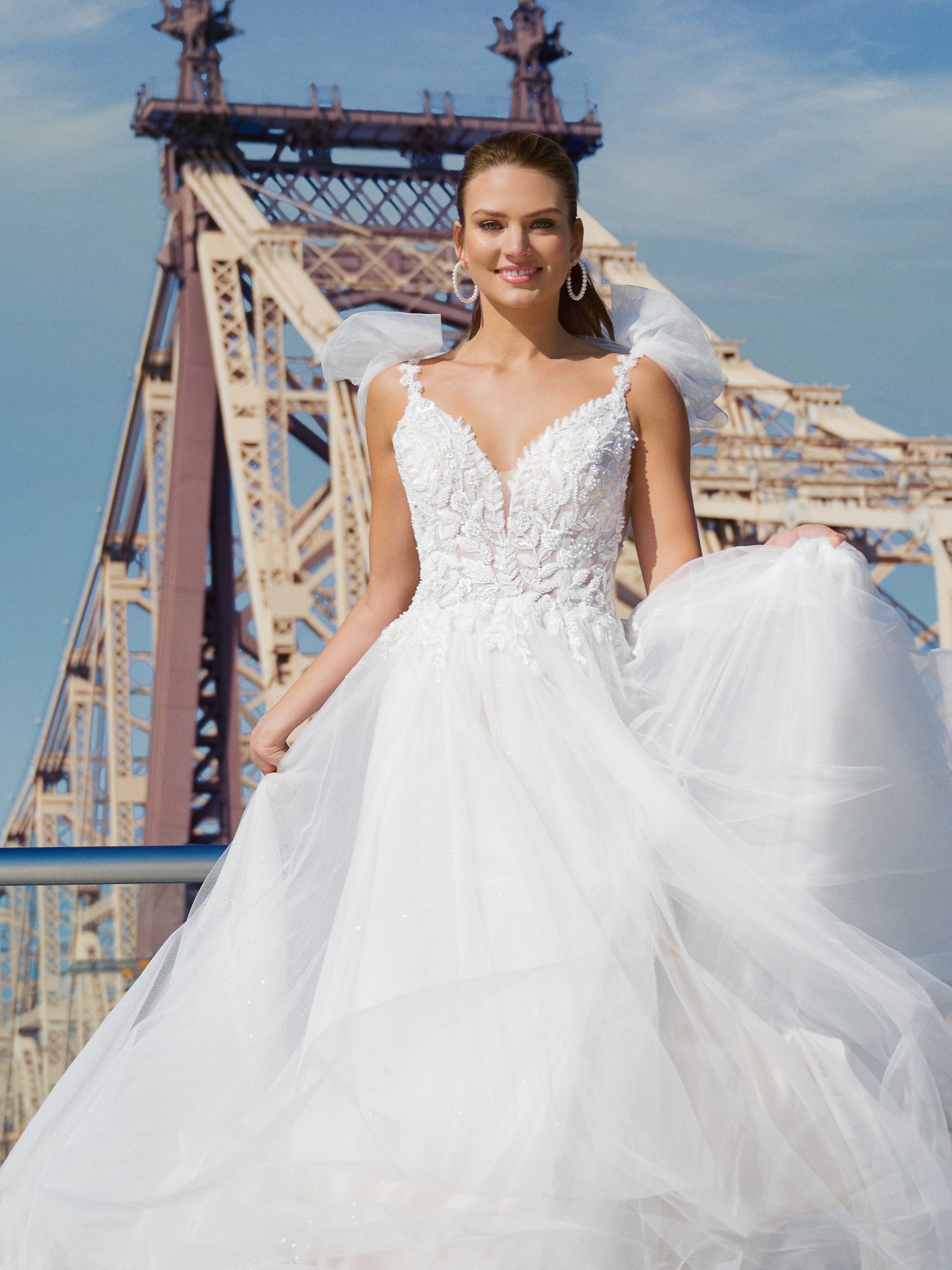 Hand Beaded Lace A-Line Gown Sparkle Tulle In Ivory/Almond/Nude In Ivory Almond Nude、mySite、solidvoid