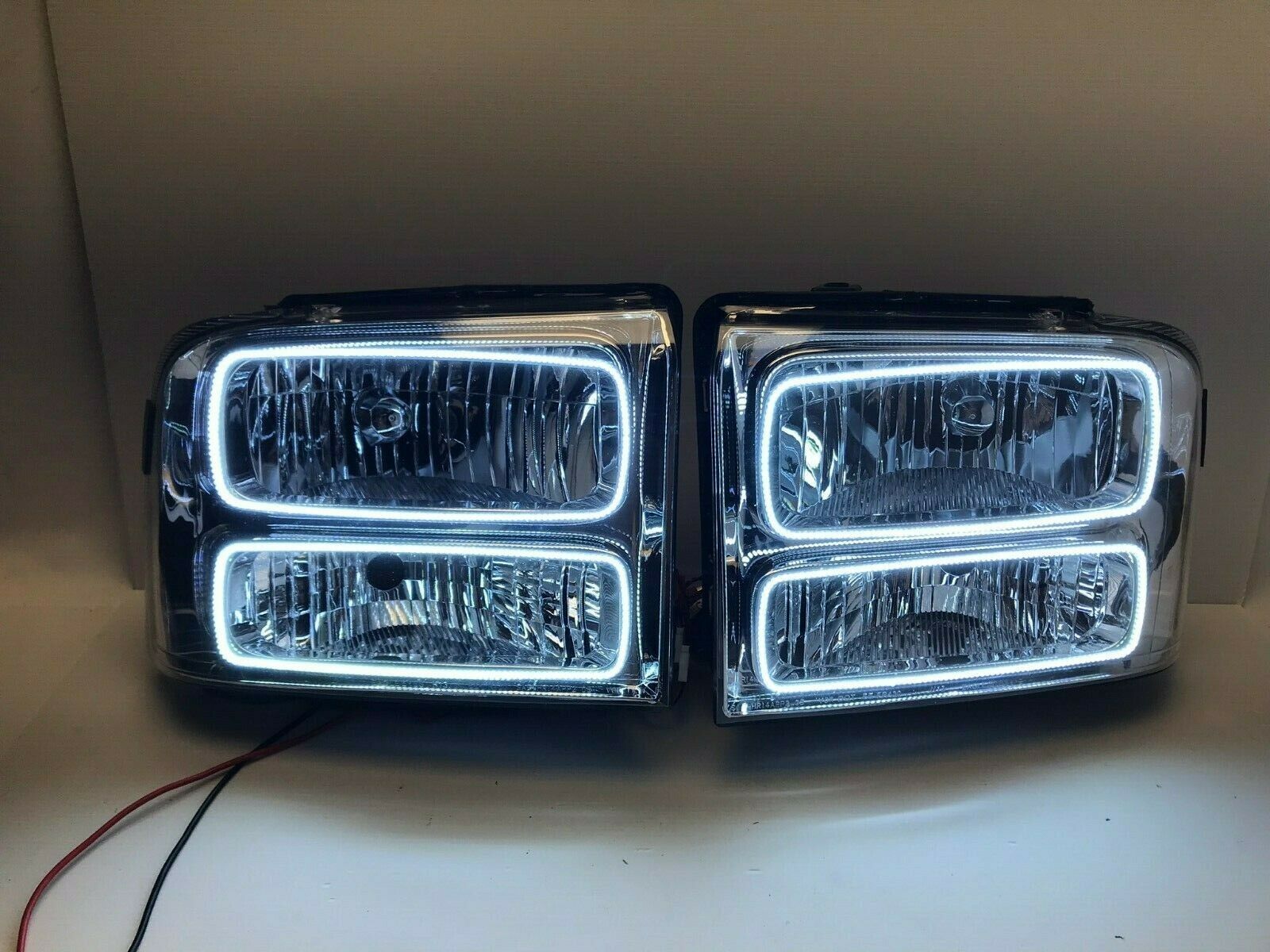 ORACLE 2005 FORD EXCURSION PRE-ASSEMBLED LED HALO HEADLIGHTS - CHROME SMD WHITE - CLEARANCE、mySite、nflplayoffbracketp
