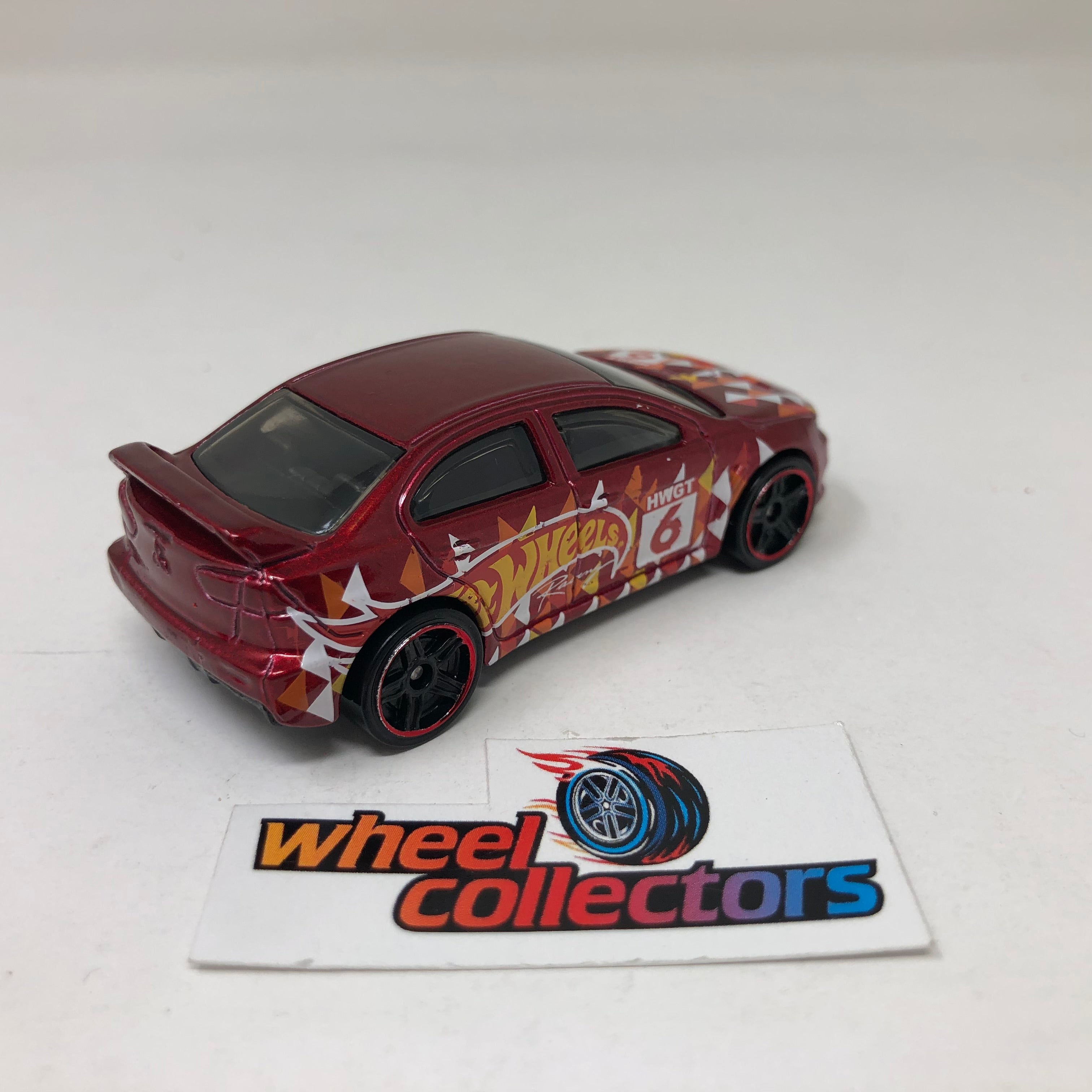 2008 lancer Revolution * Red * Hot Wheels Loose 1:64 Scale、mySite、hgirdovlk