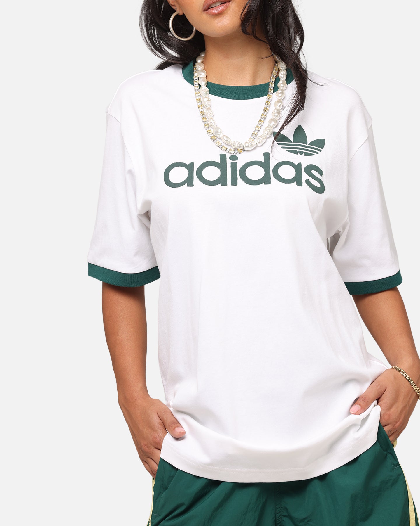 Adidas Simple T-Shirt White、mySite、zt4zffjzw