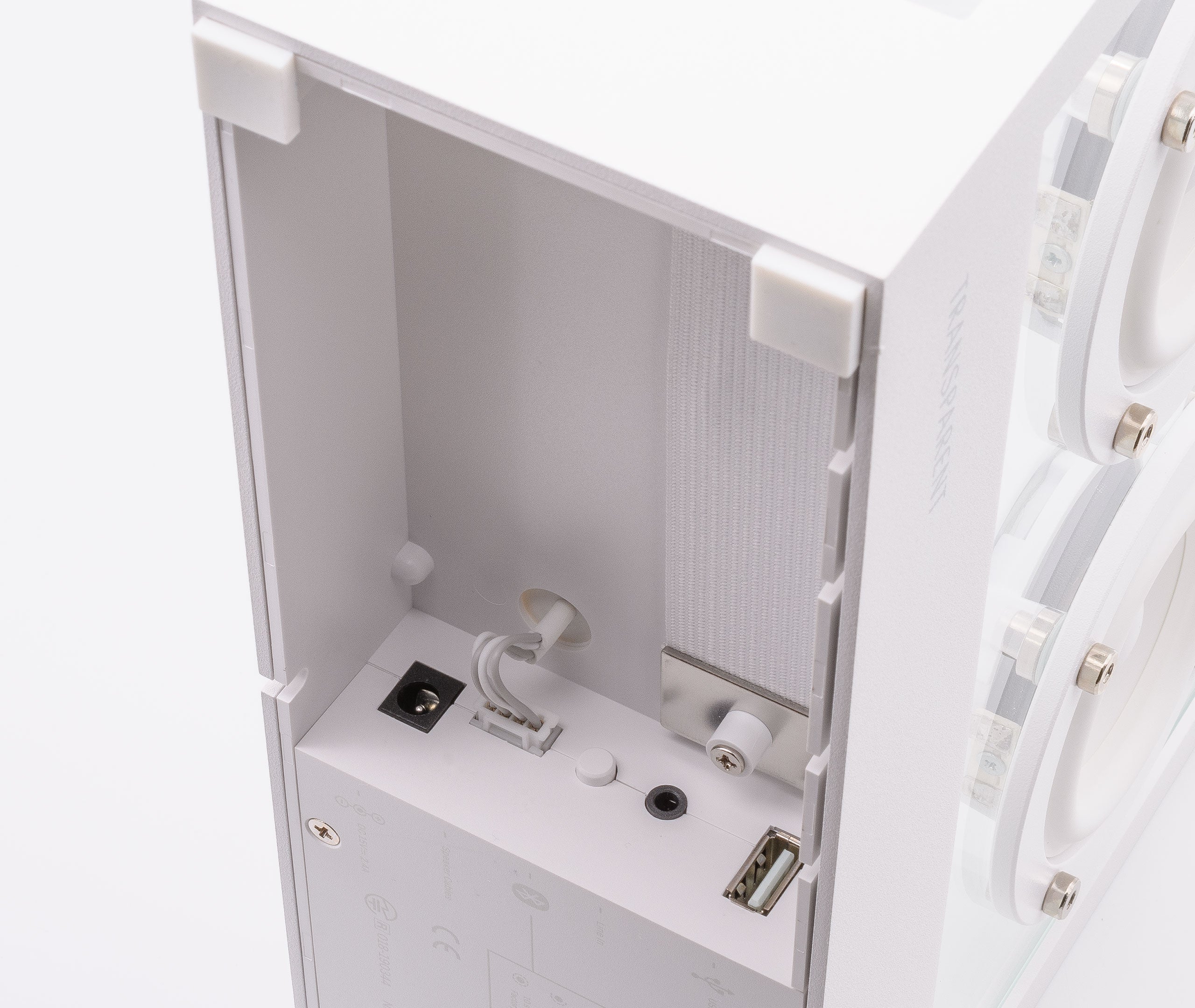 Small Transparent Speaker - White、mySite、topwebapps