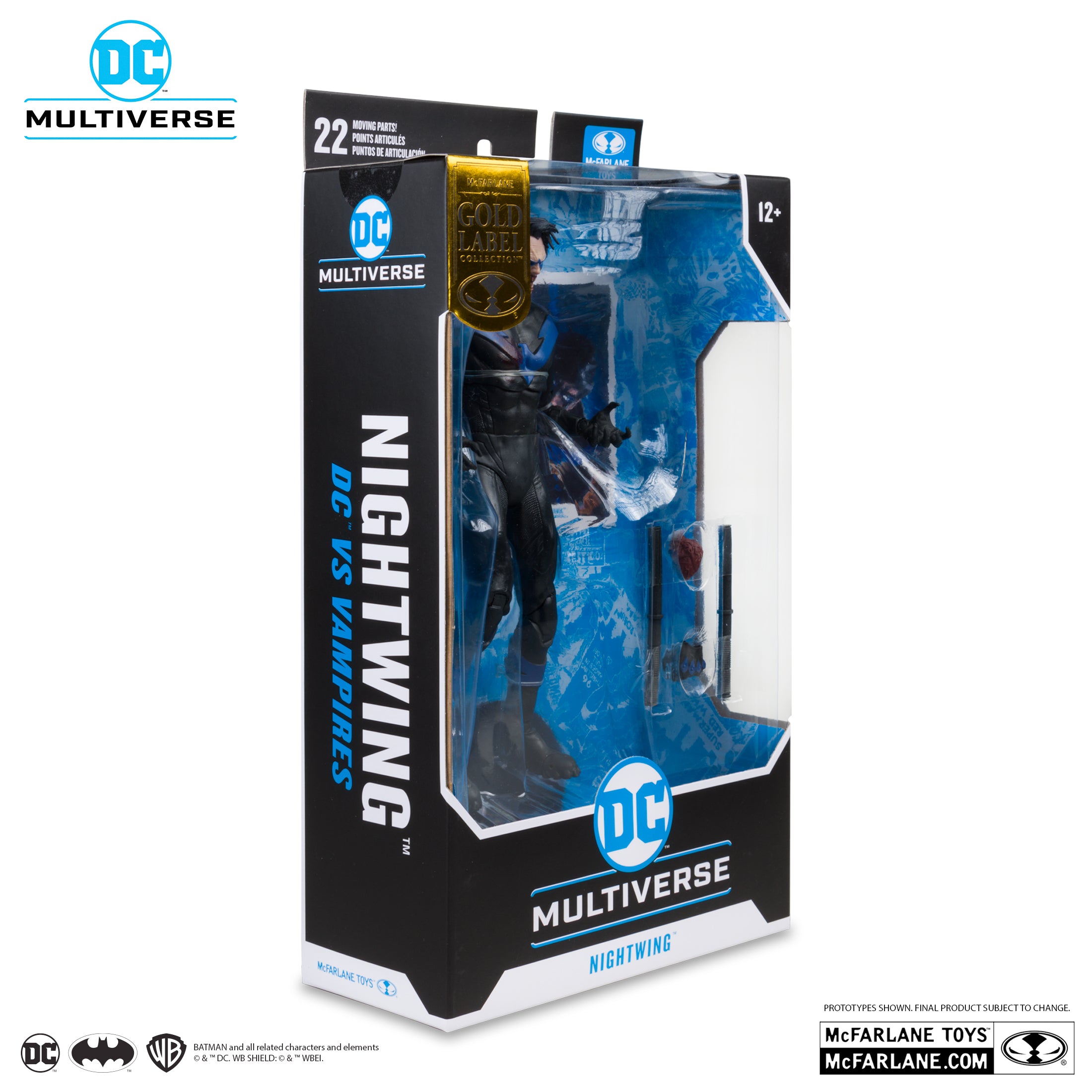 DC Multiverse Exclusive Gold Label Nightwing (DC vs. Vampires)、mySite、hgirdovlk