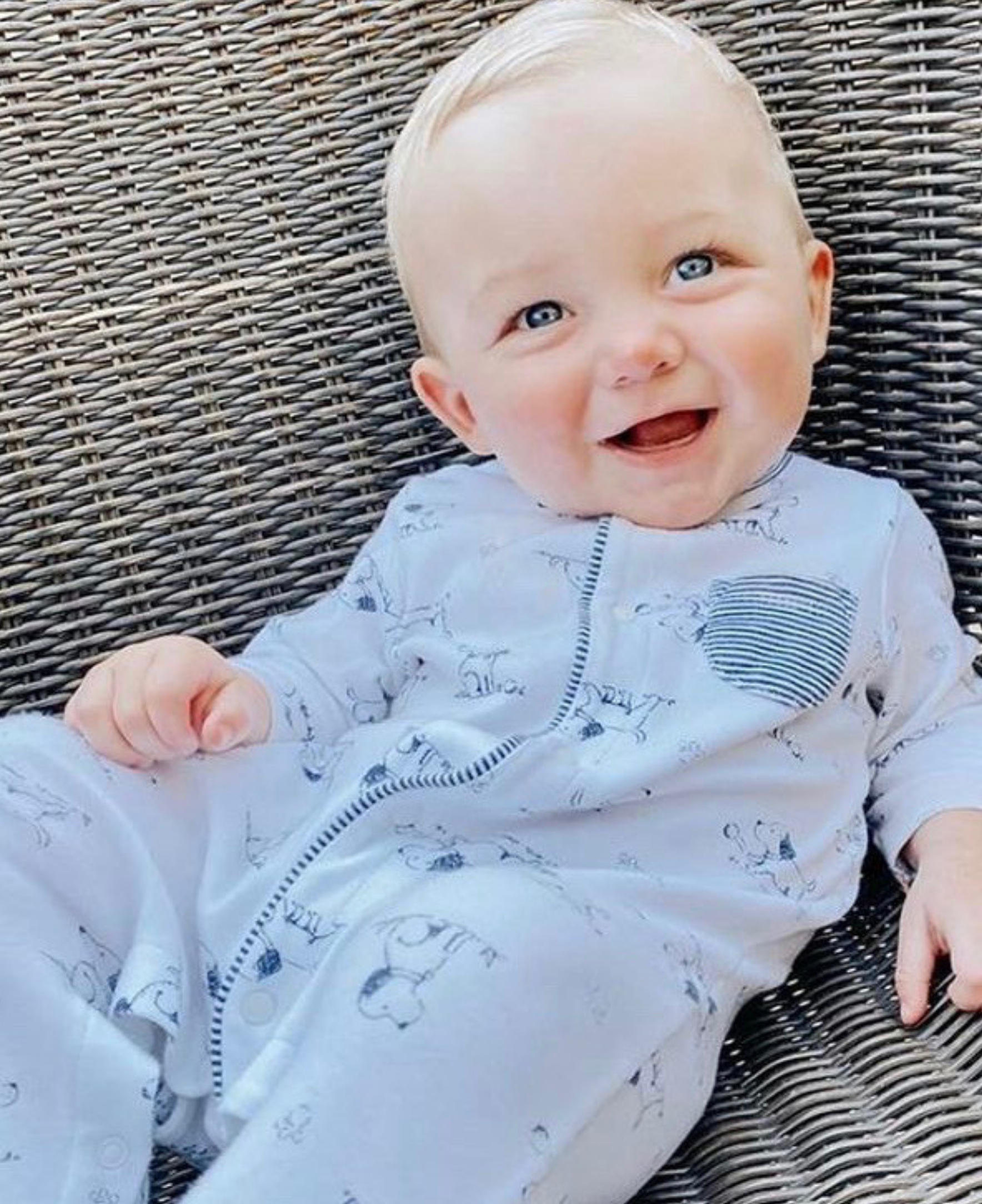  Puppy Toile Footed One-Piece And Hat、mySite、layawaytickets