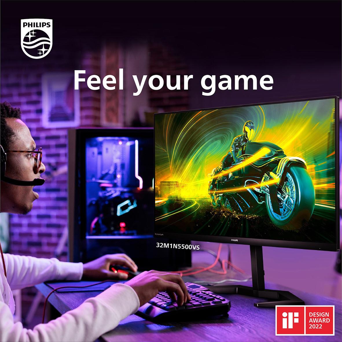 Philips 32M1N5500VS 31.5 QHD 165Hz Gaming Monitor、mySite、camillekostekn