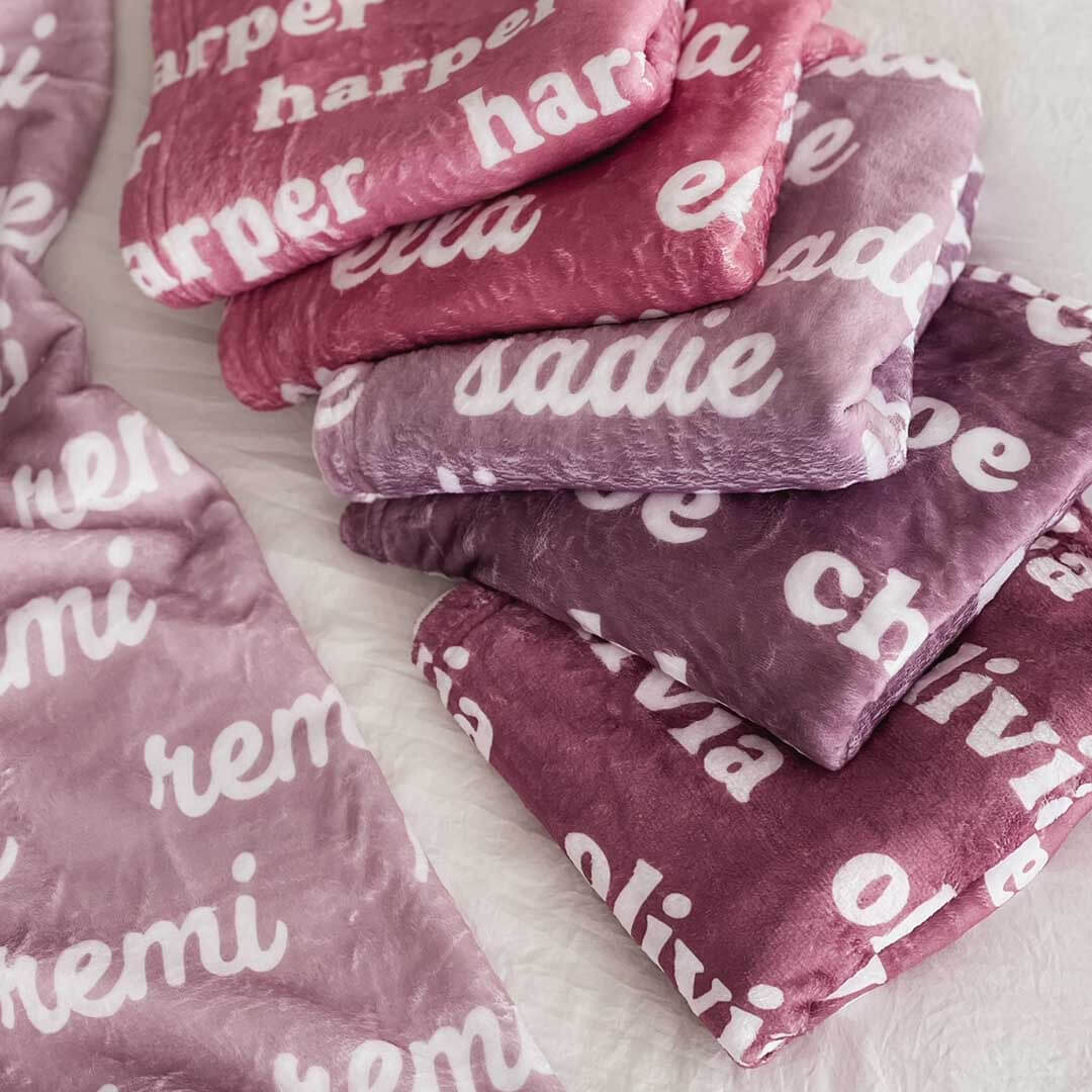  Personalized Color Blanket | Violet、mySite、layawaytickets