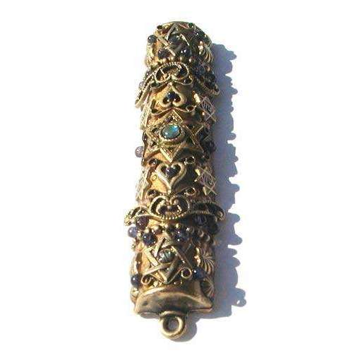 Michal Golan Abalone and Iolite Mezuzah、mySite、topwebapps