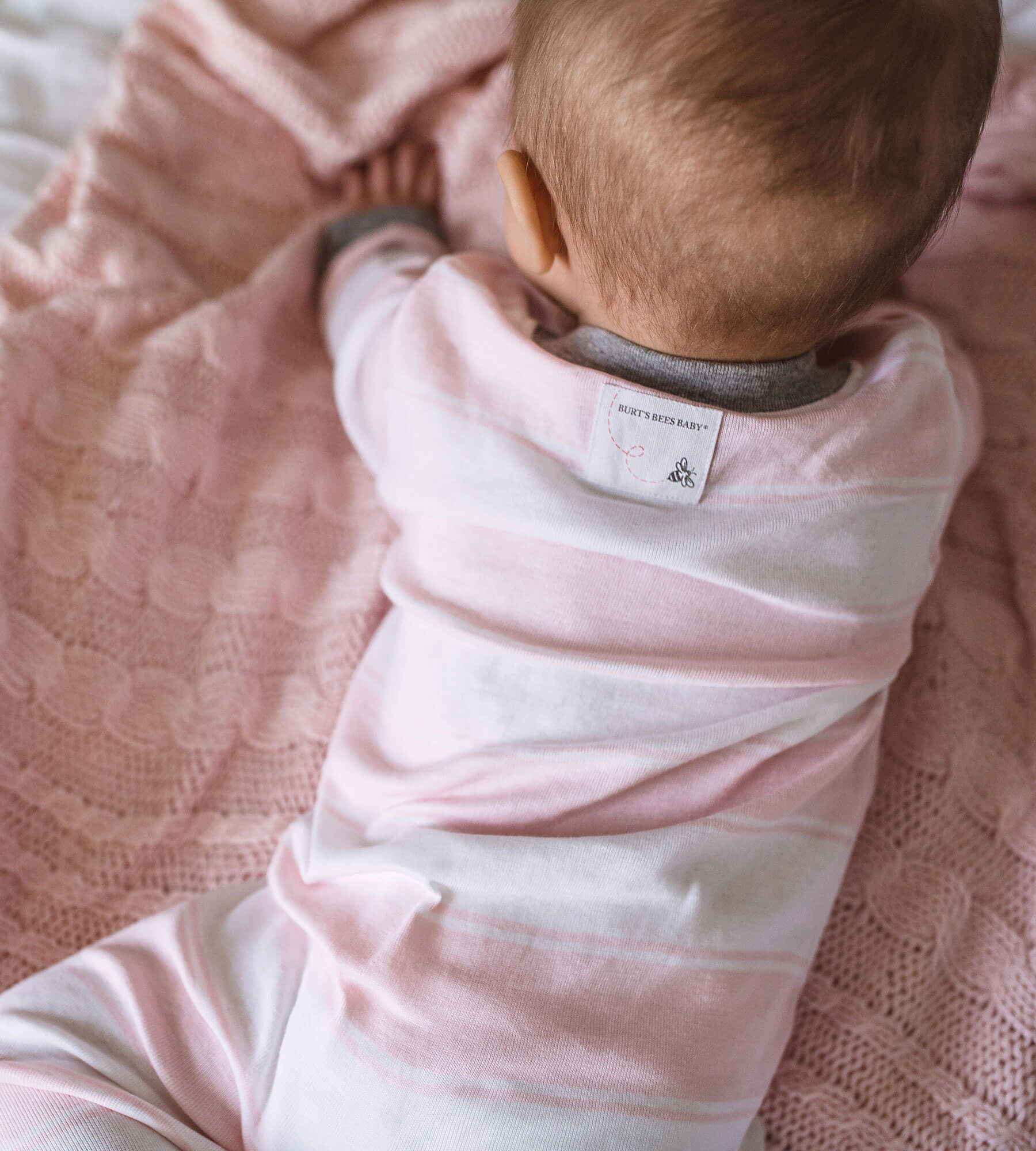  Rugby Stripe Organic Cotton Loose Fit Footed Sleep & Play、mySite、layawaytickets