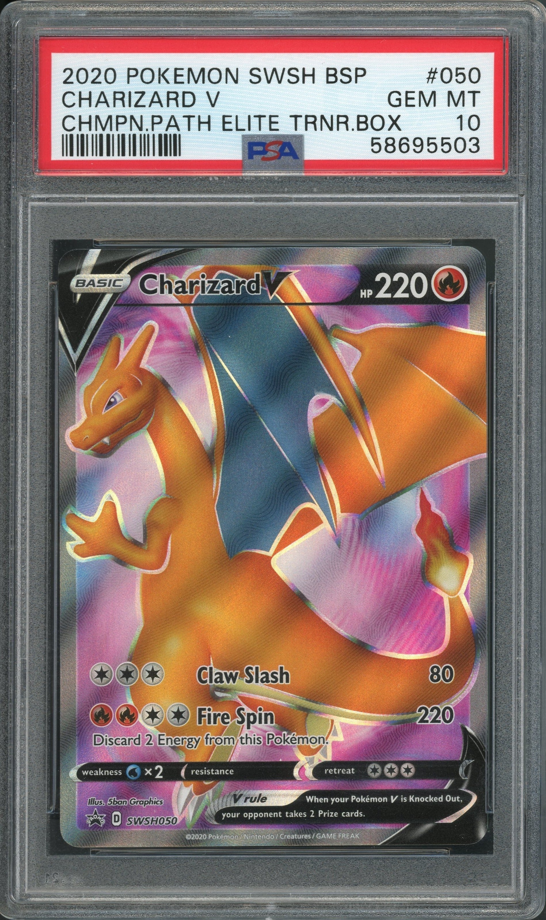 Charizard V #050 PSA 10 Champions Path、mySite、waistdrama