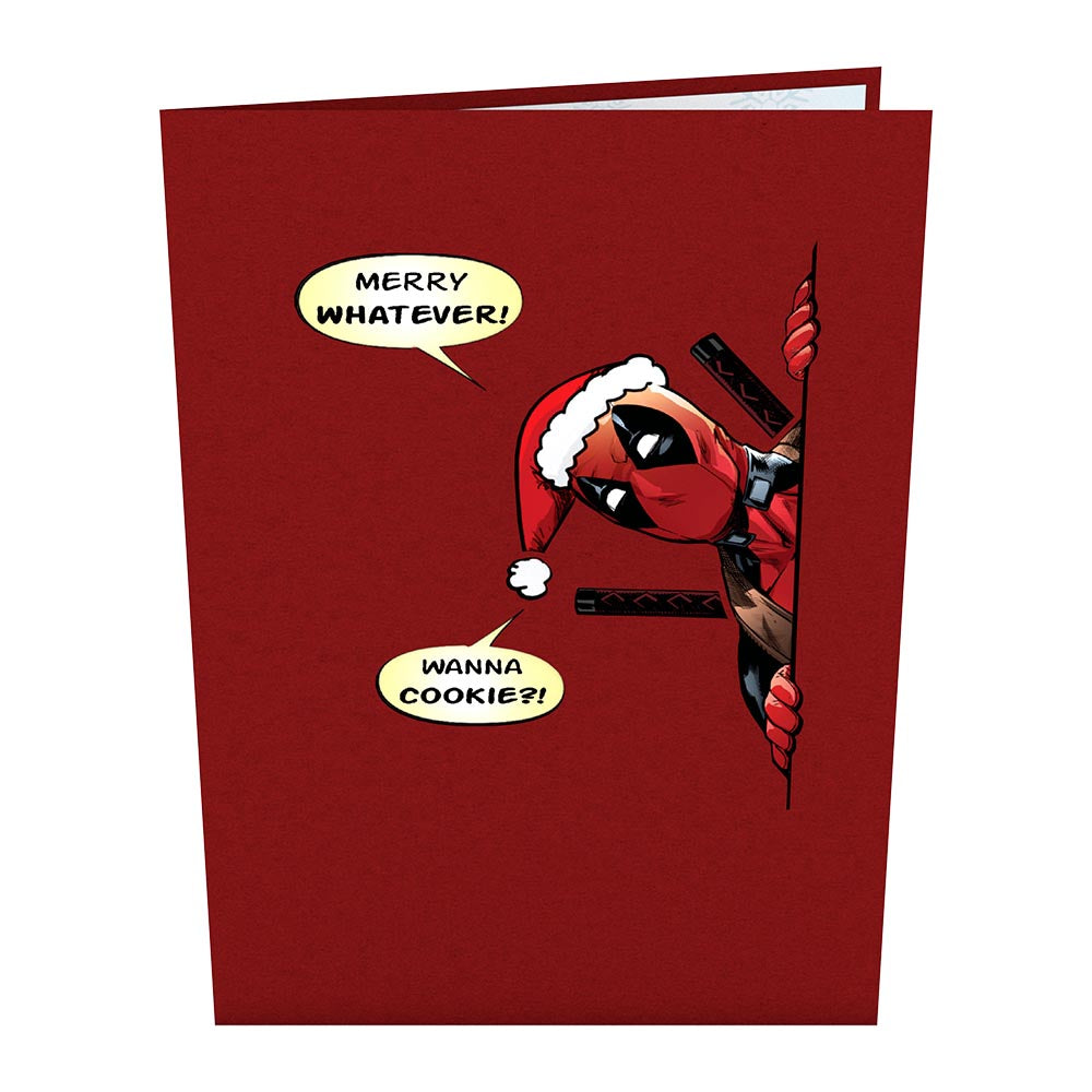 Marvel's Deadpool: Merry Whatever Pop-Up Card、mySite、solidvoid