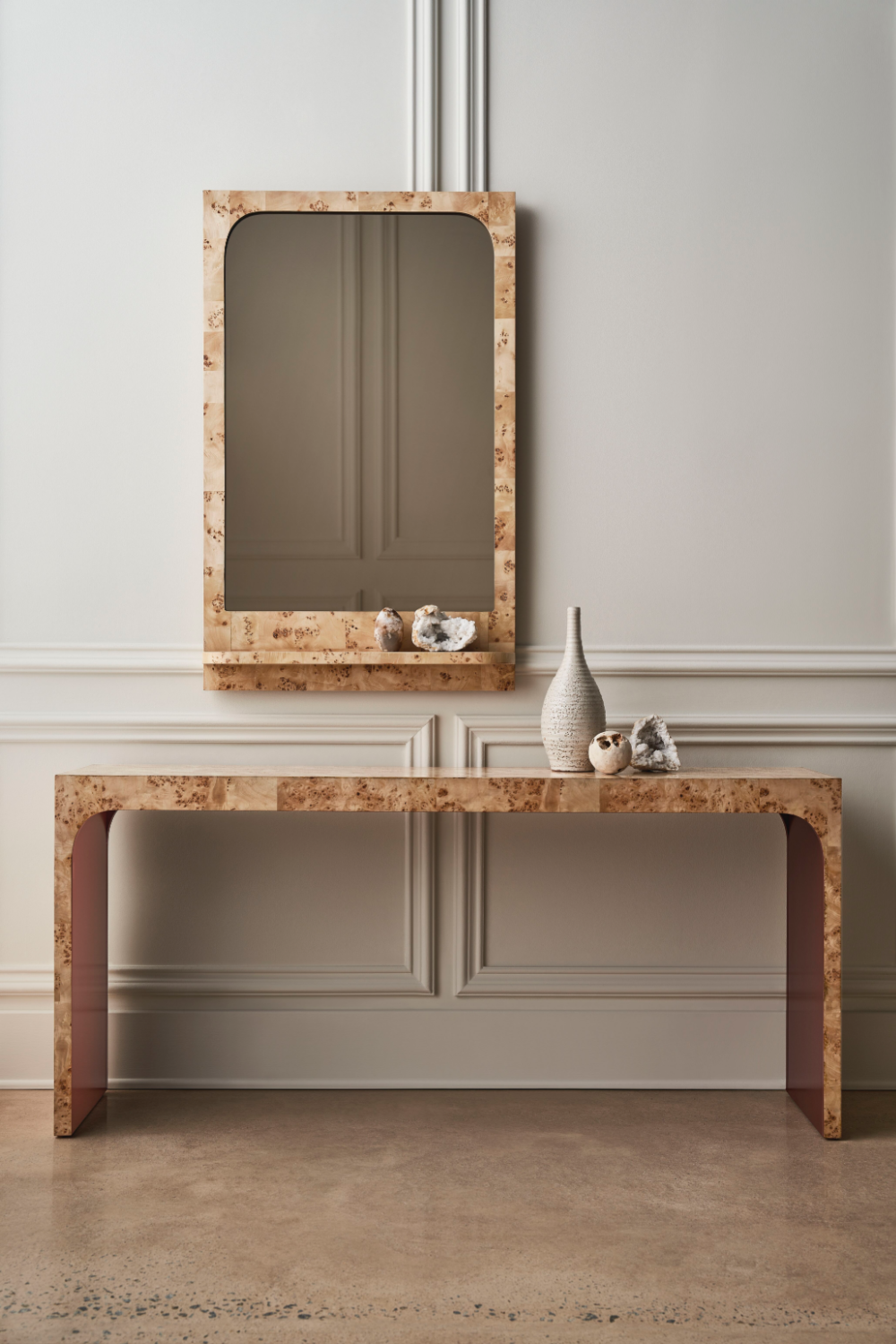 Mappa Burl Modern Console | Caracole Cabaret、mySite、neckold